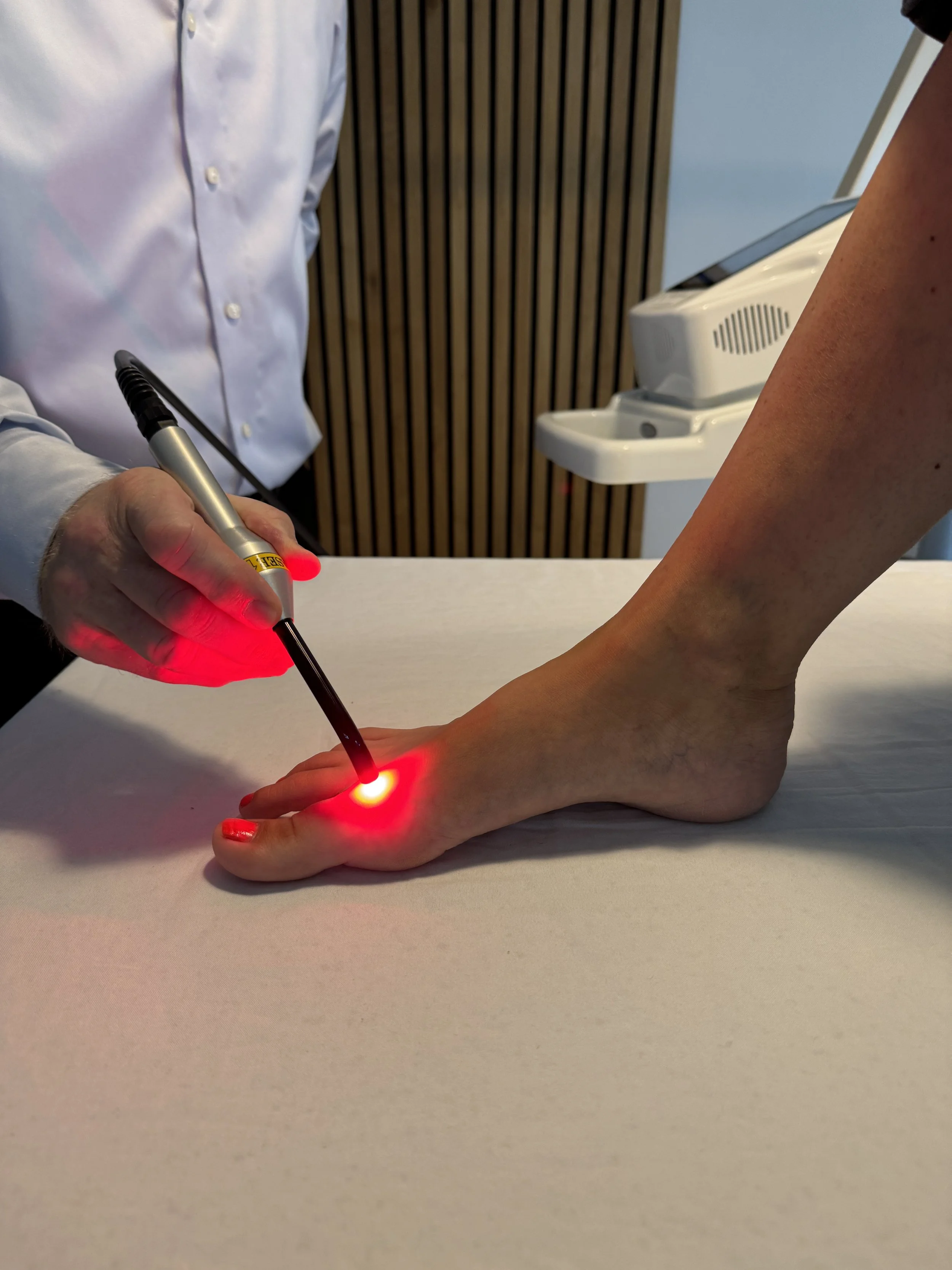Fodterapeutisk laser