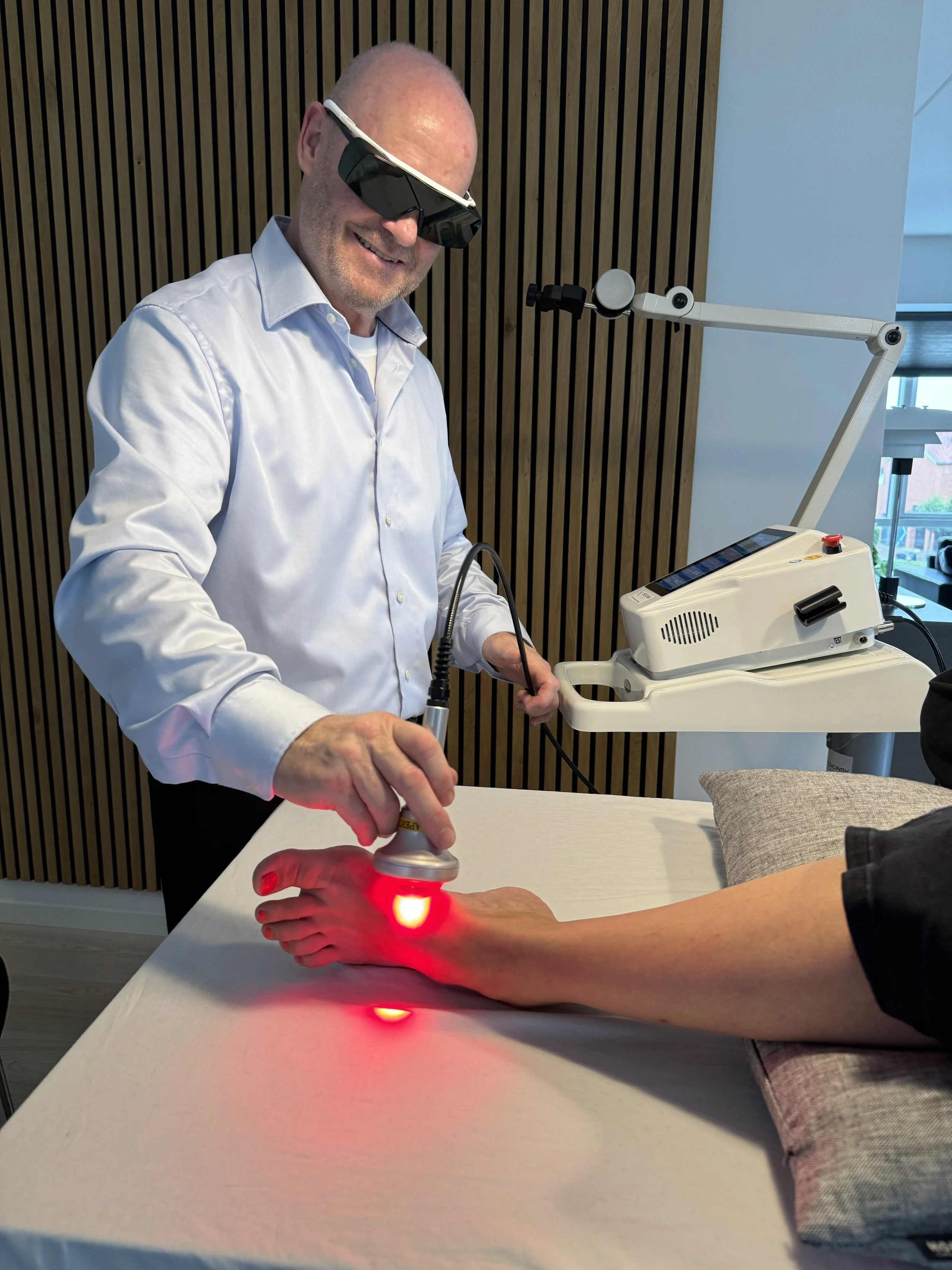 Fodterapeutisk laser