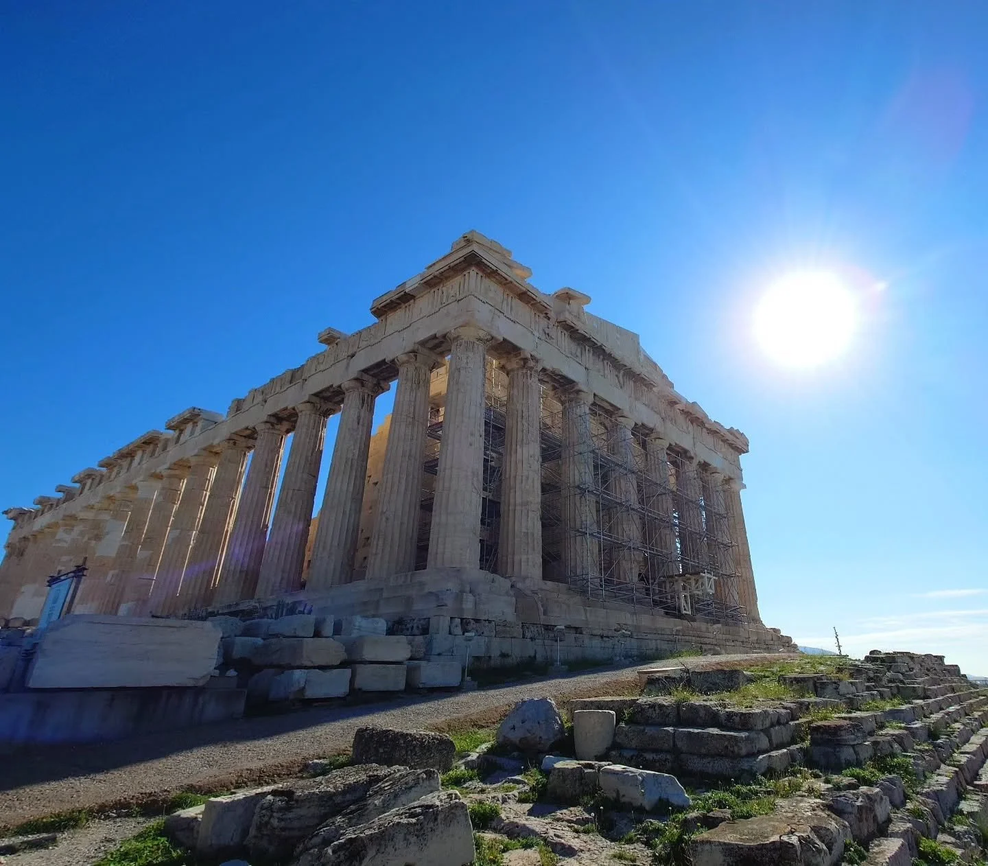 The Parthenon - as impressive up close as you'd expect and visible from so many different angles around Athens too.

www.jdwphotography.net

#sonyalpha #history #historic #greek #greece #landscape #architecture #photography