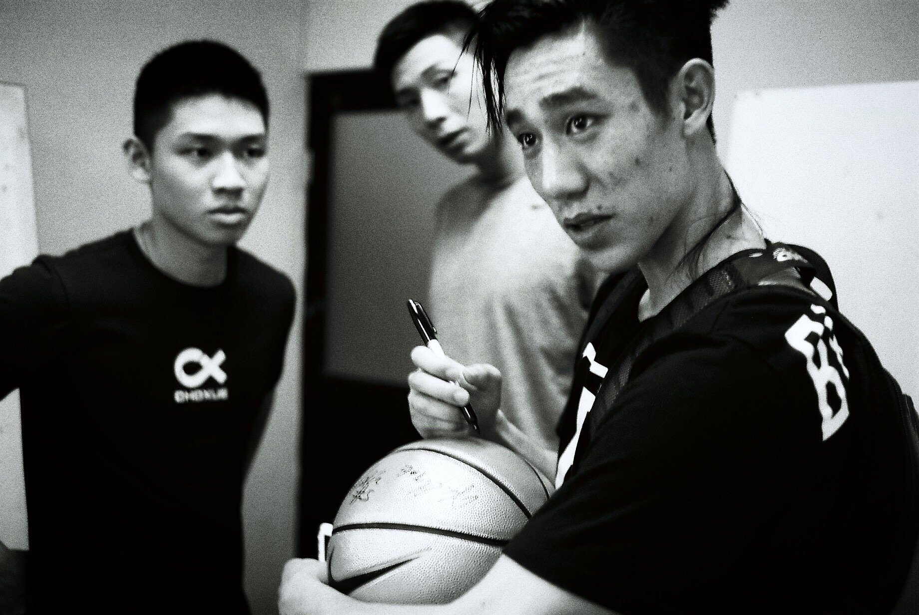 First film job shooting Taiwanese pro basketball