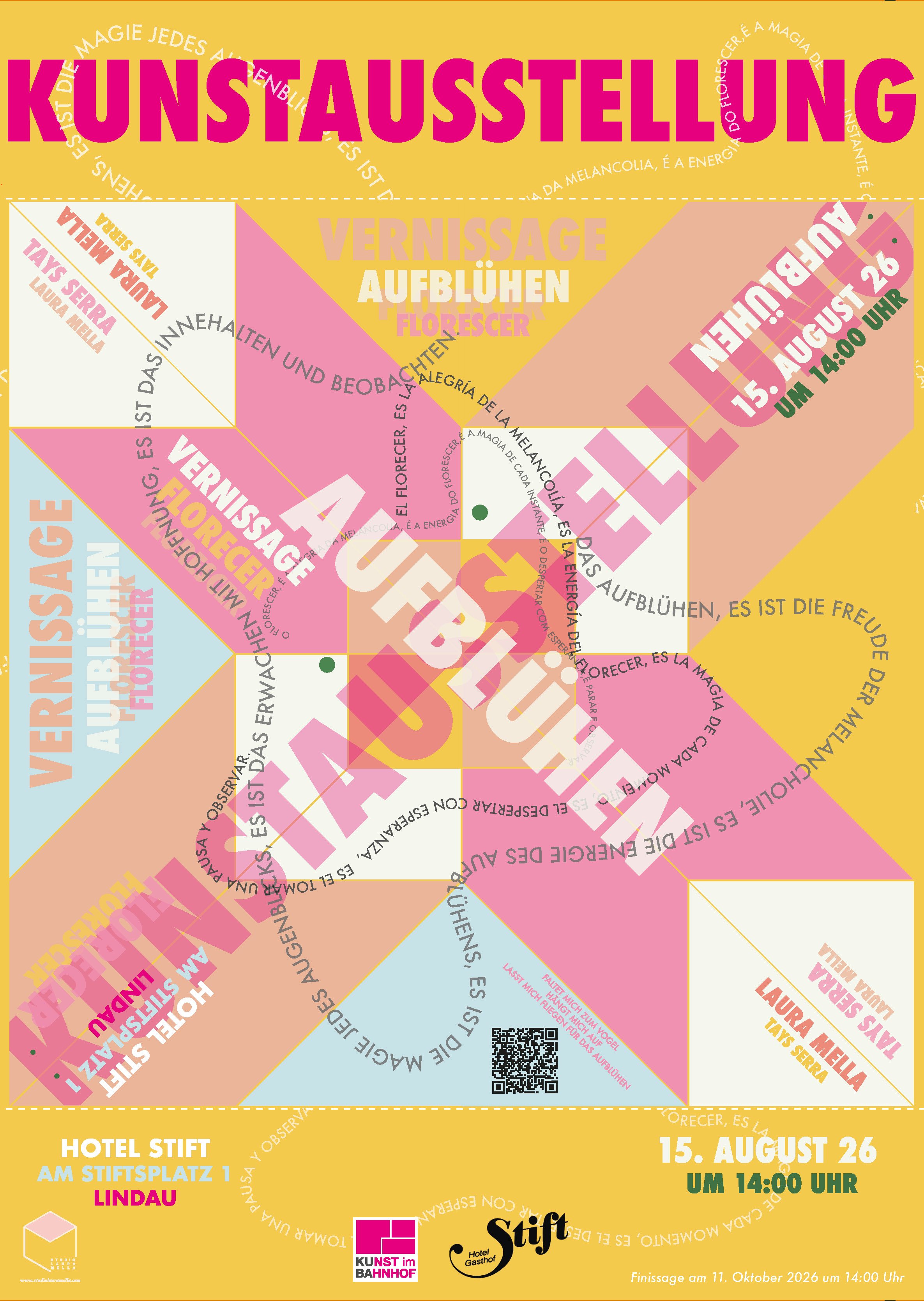 Kunstausstellung „Das Aufblühen"