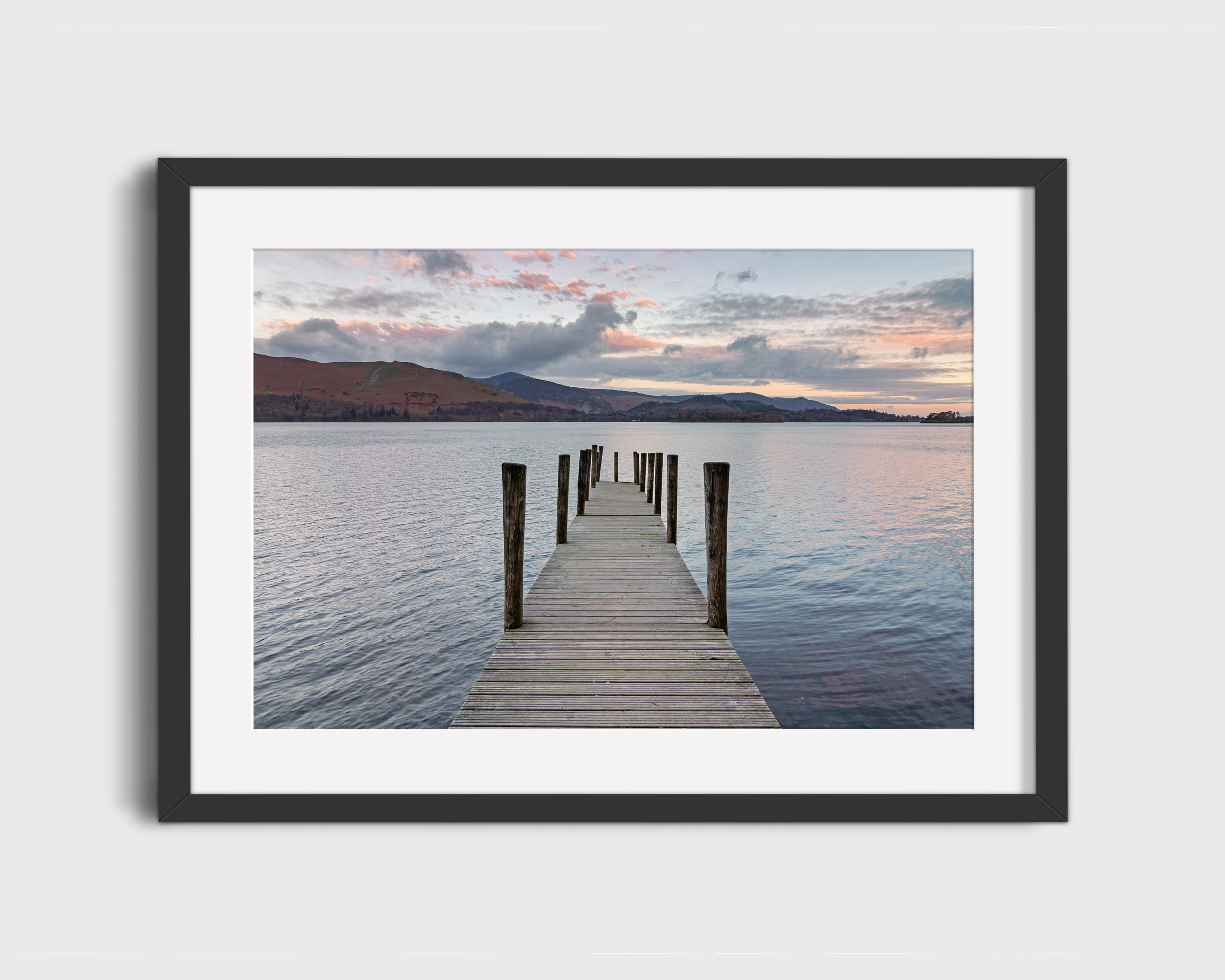 Derwent Water Jetty Fine Art Print