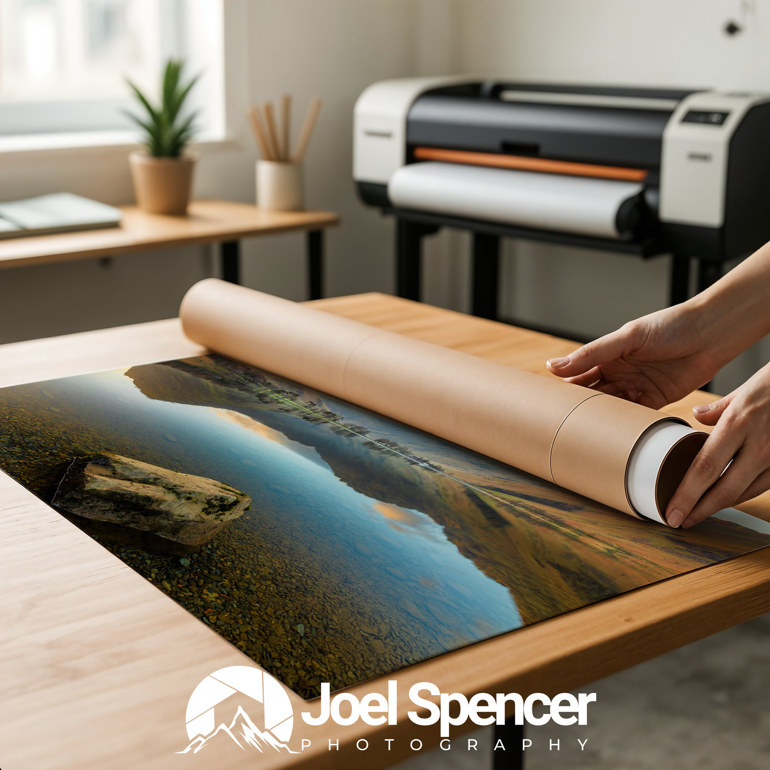 Rolled Print with Printer.png