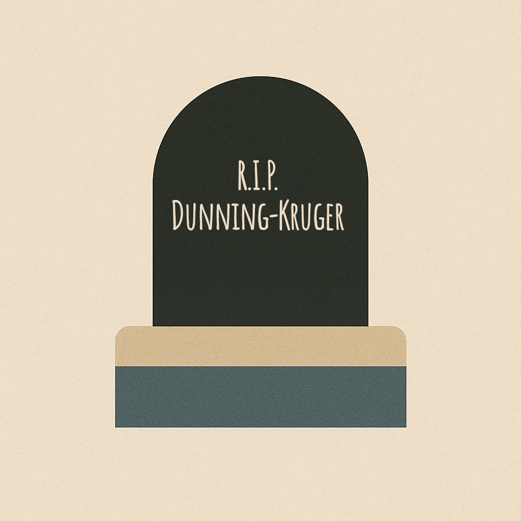 The Dunning-Kruger Effect Is Dead. AI Killed It.