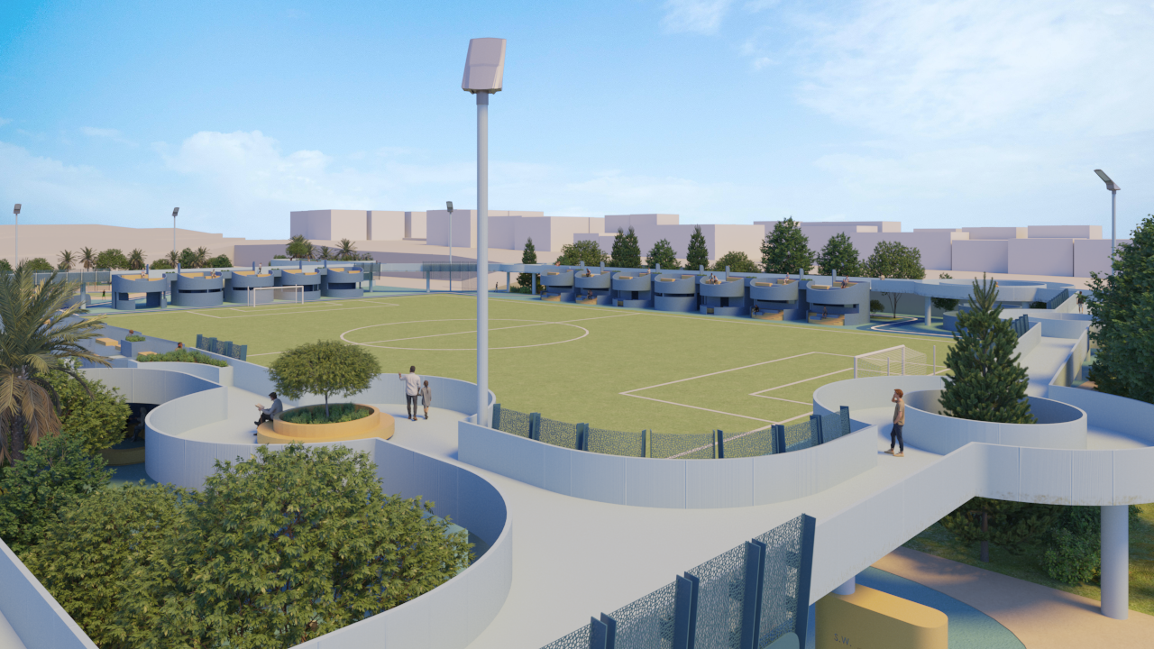 Dissertation Project - "Revitalising the Marsaxlokk Football Pitch and it's surrounding facilities"
