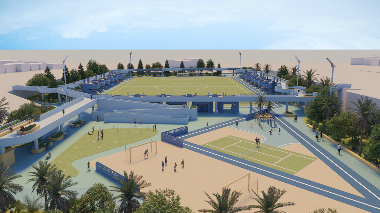 Dissertation Project - "Revitalising the Marsaxlokk Football Pitch and it's surrounding facilities"