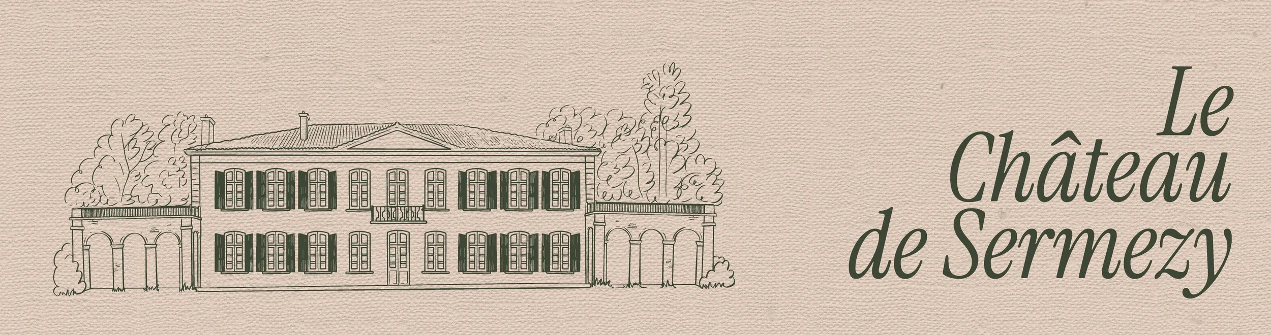 illustration du château de sermezy