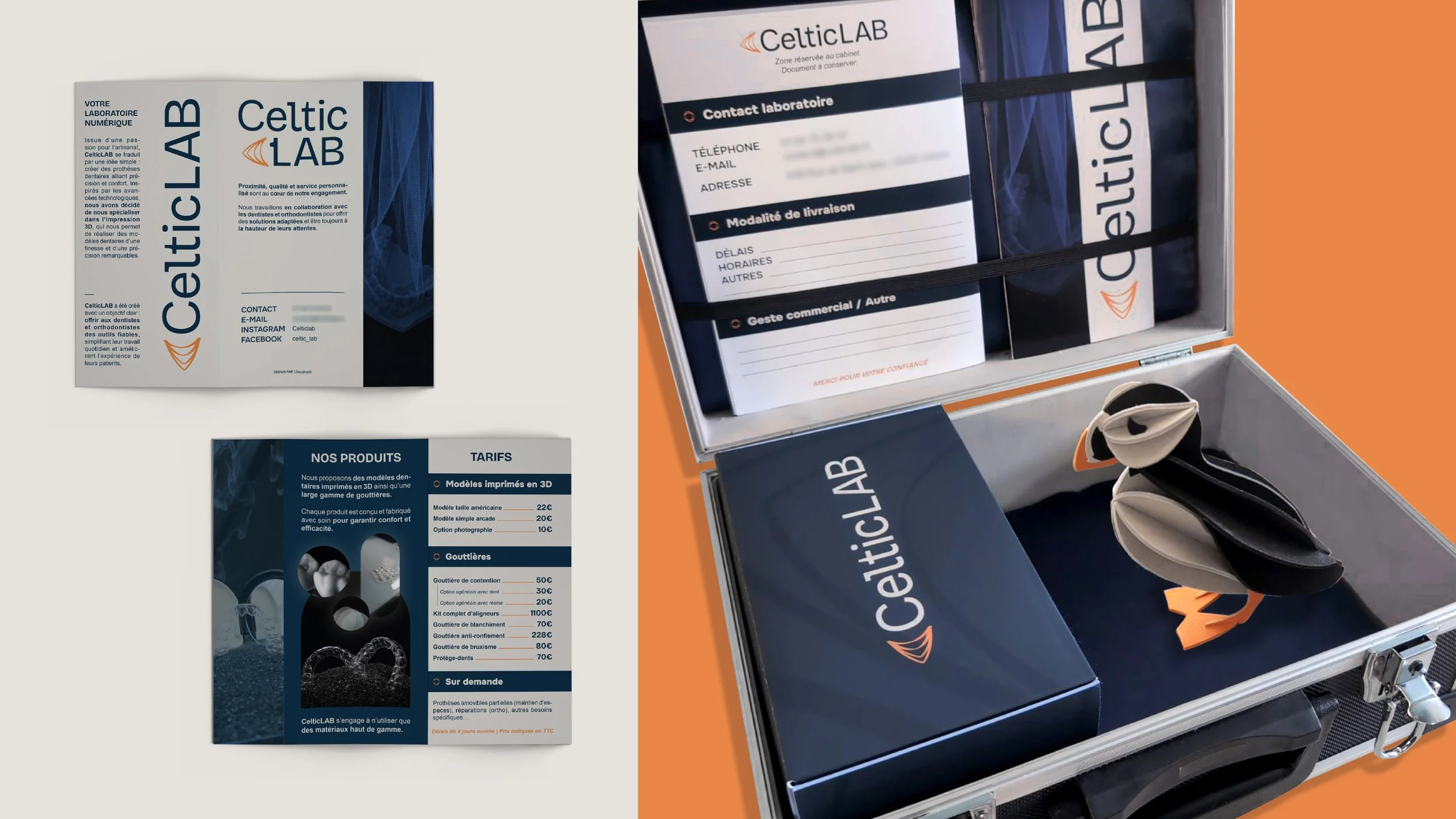 Prospectus et mallette CelticLAB
