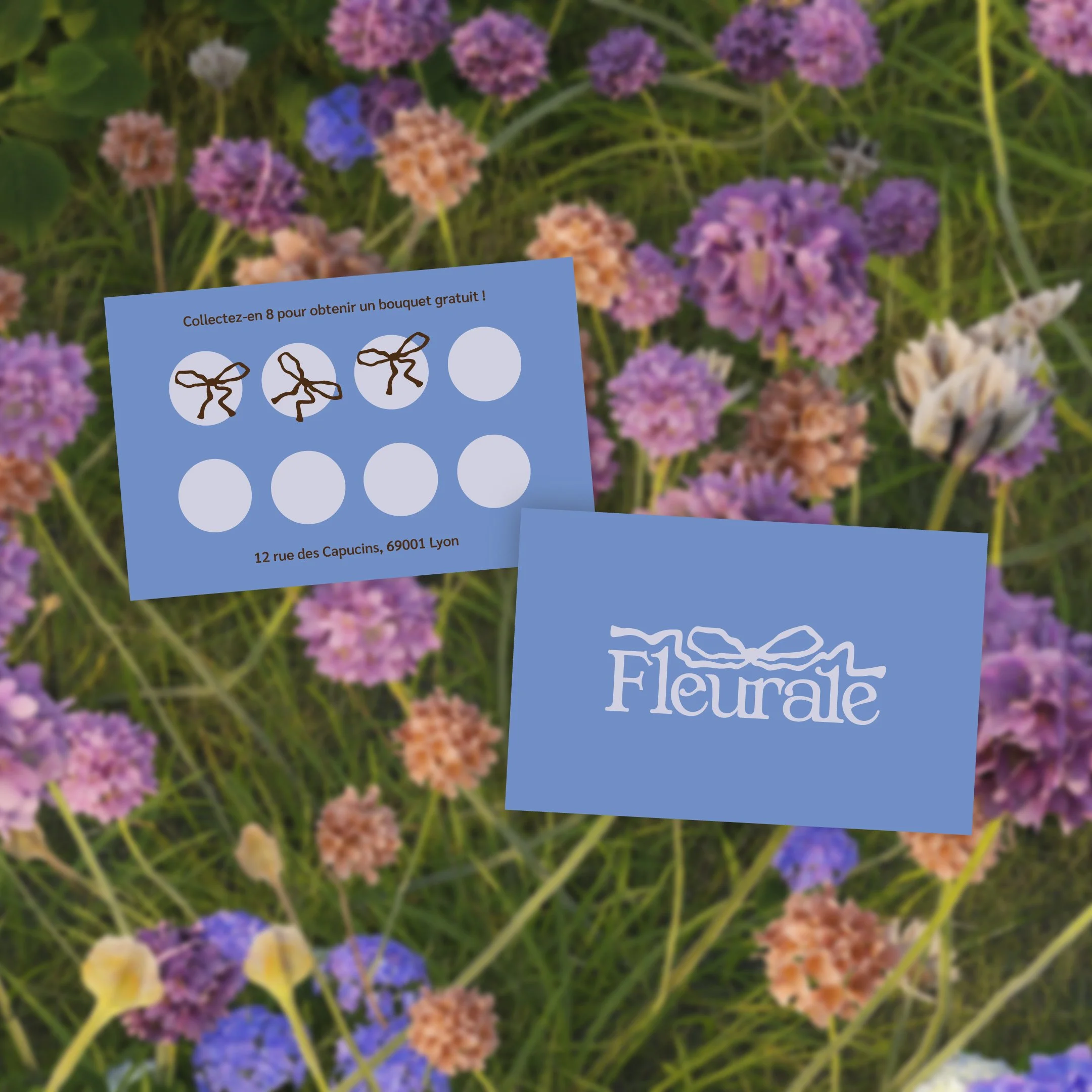 Carte de fidélité de Fleurale