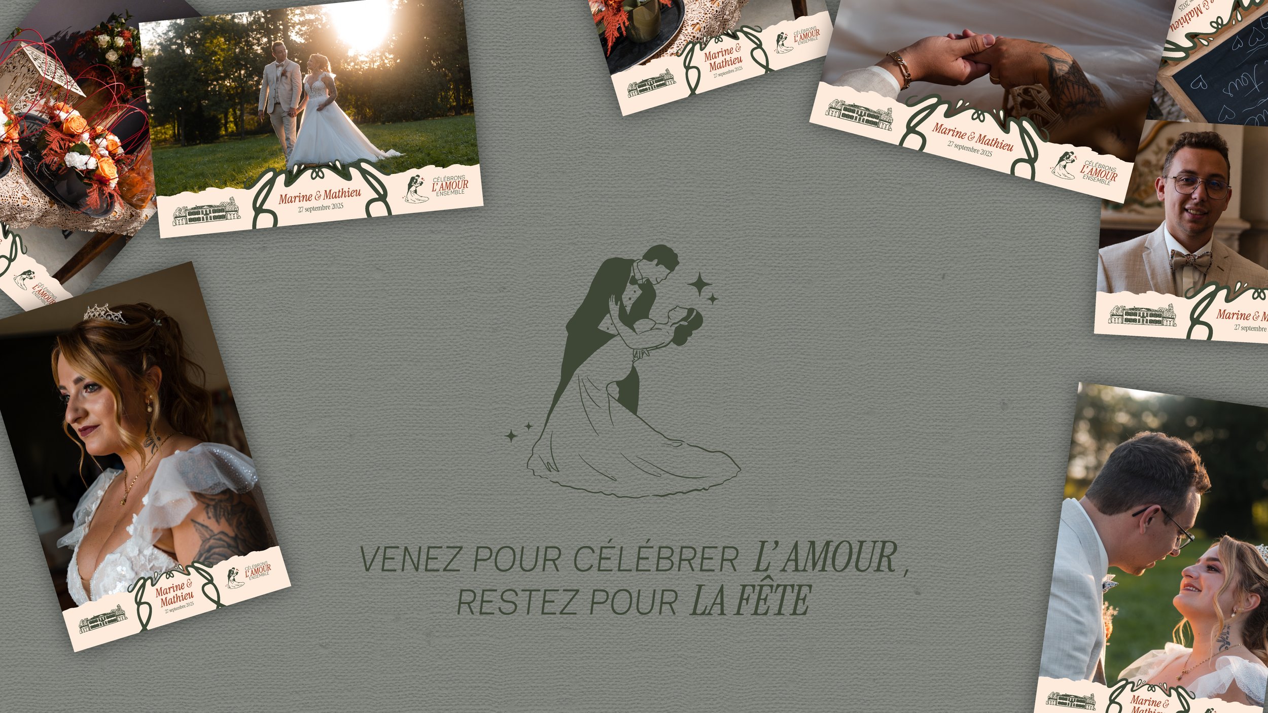 photos du mariage