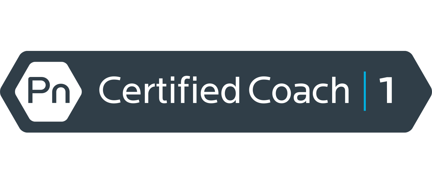 Adobe Certified Coach badge with logo and the number one.