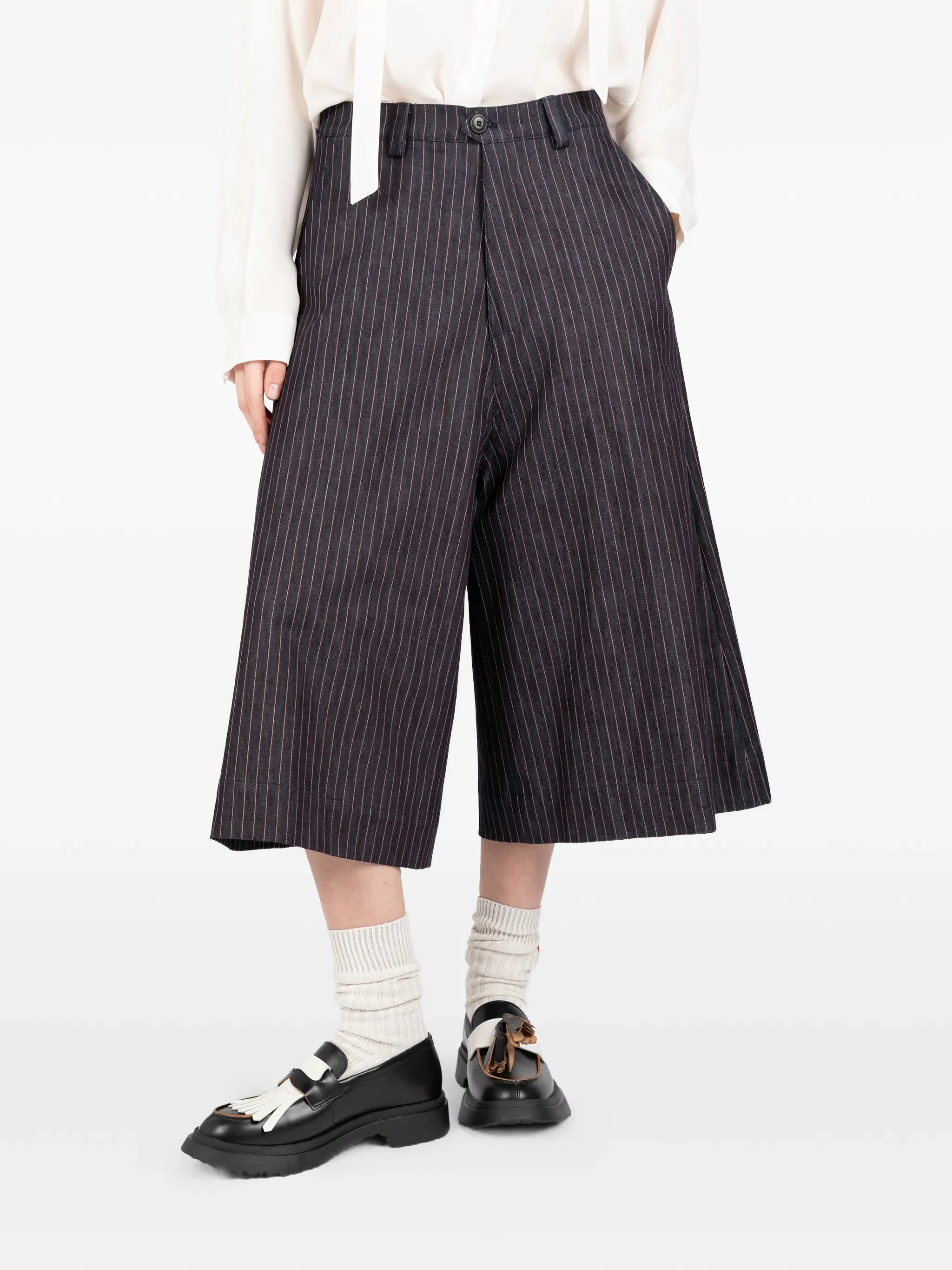 Société Anonyme Pinstripe Shorts