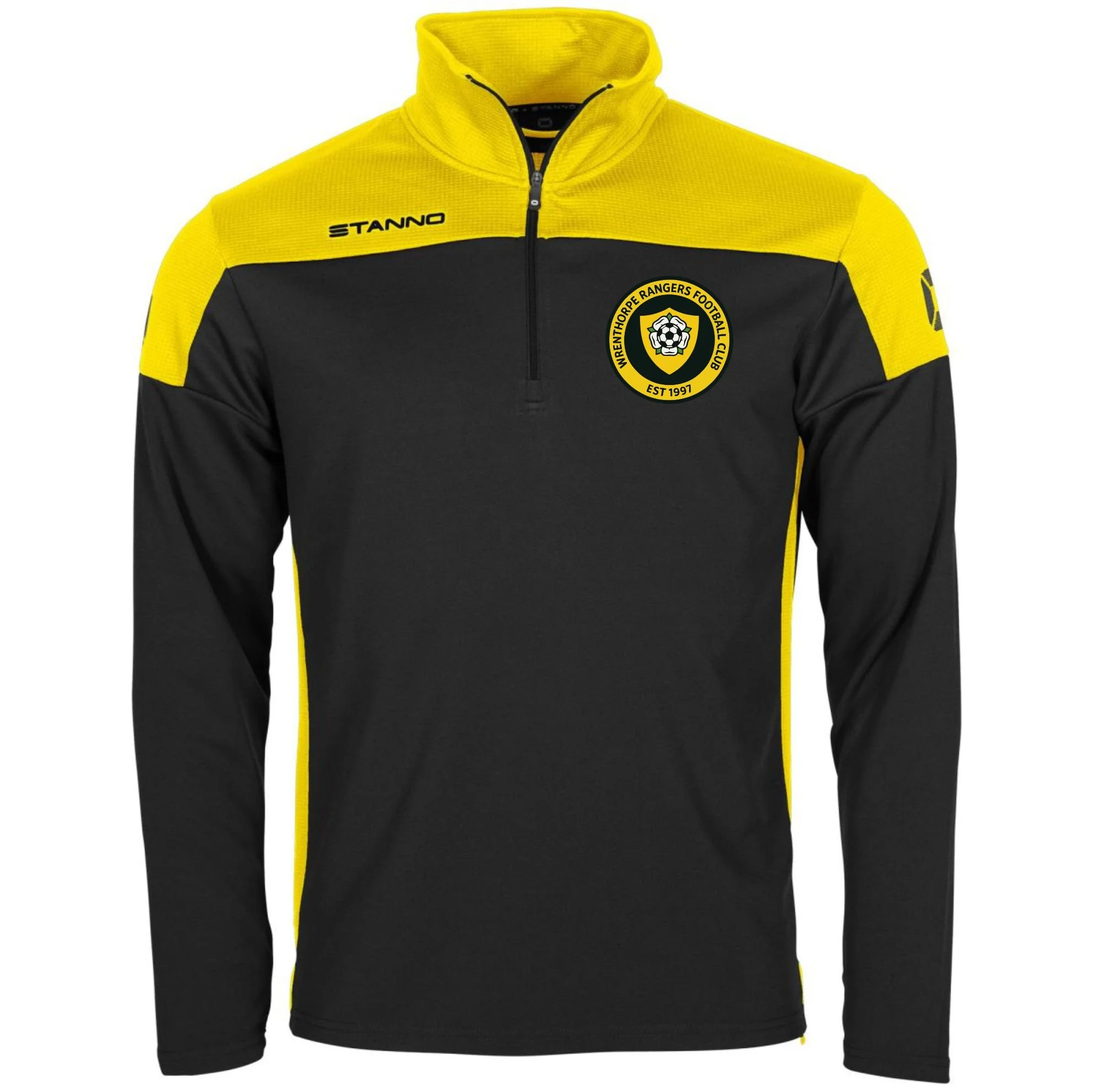 Wrenthorpe Pride 1/4 Zip with Embroided Badge