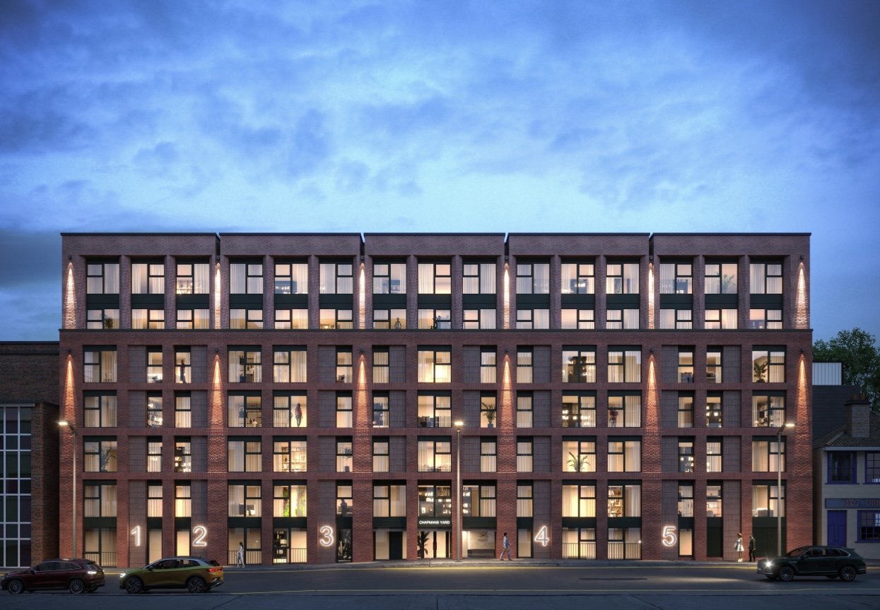 Contemporary Apartments with Courtyards & Roof Garden in Birmingham