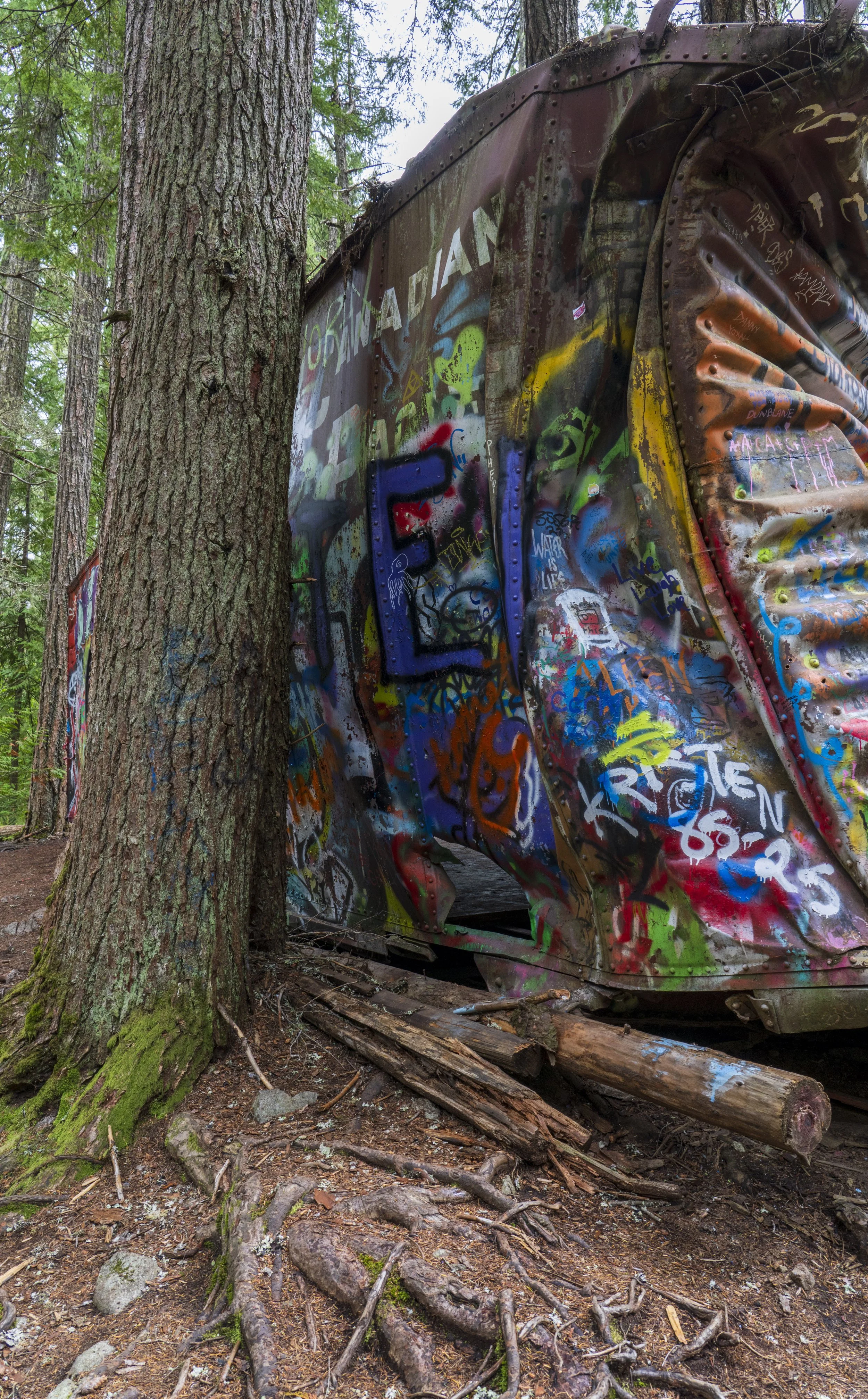Boxcar in color, Squamish-Lillooet District