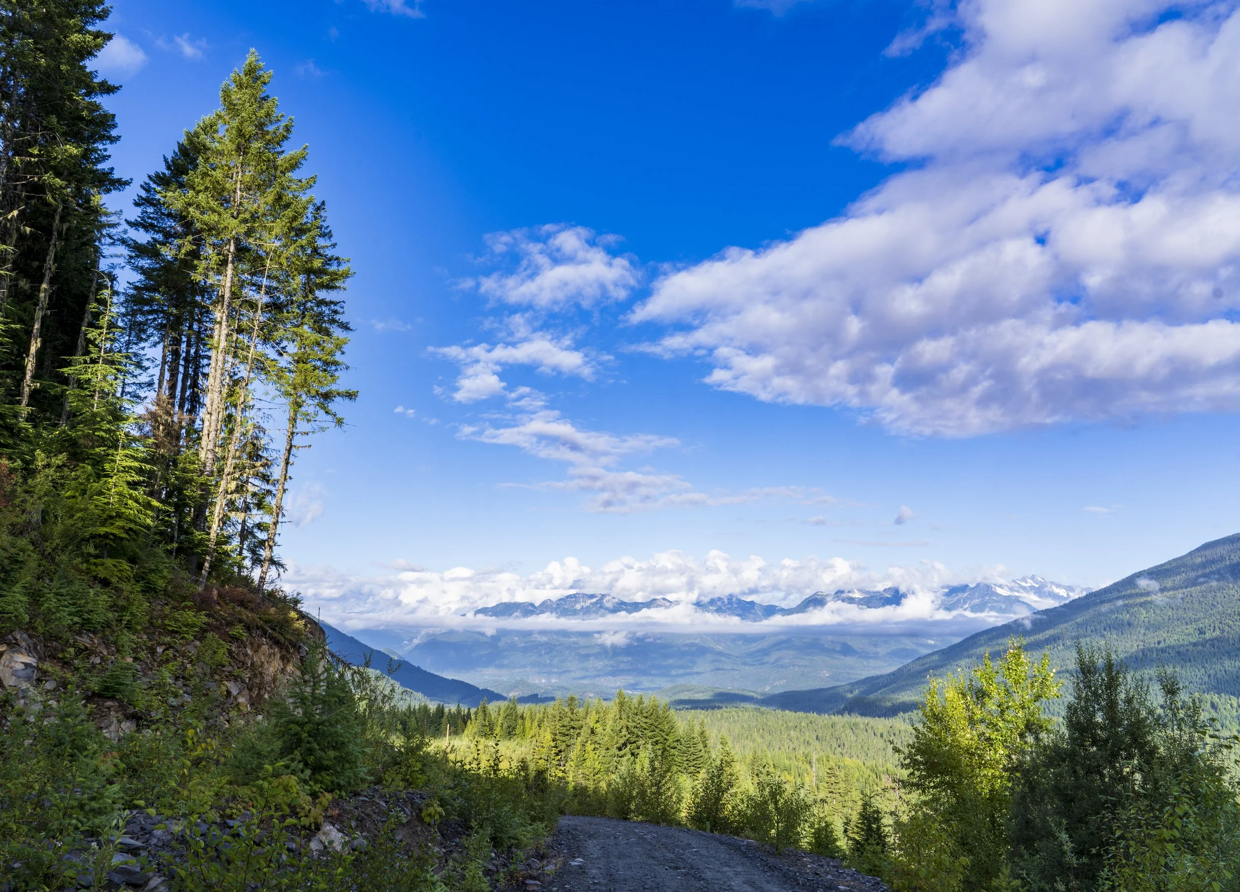 Tantalus Ridge and skyline, Squamish-Lillooet District