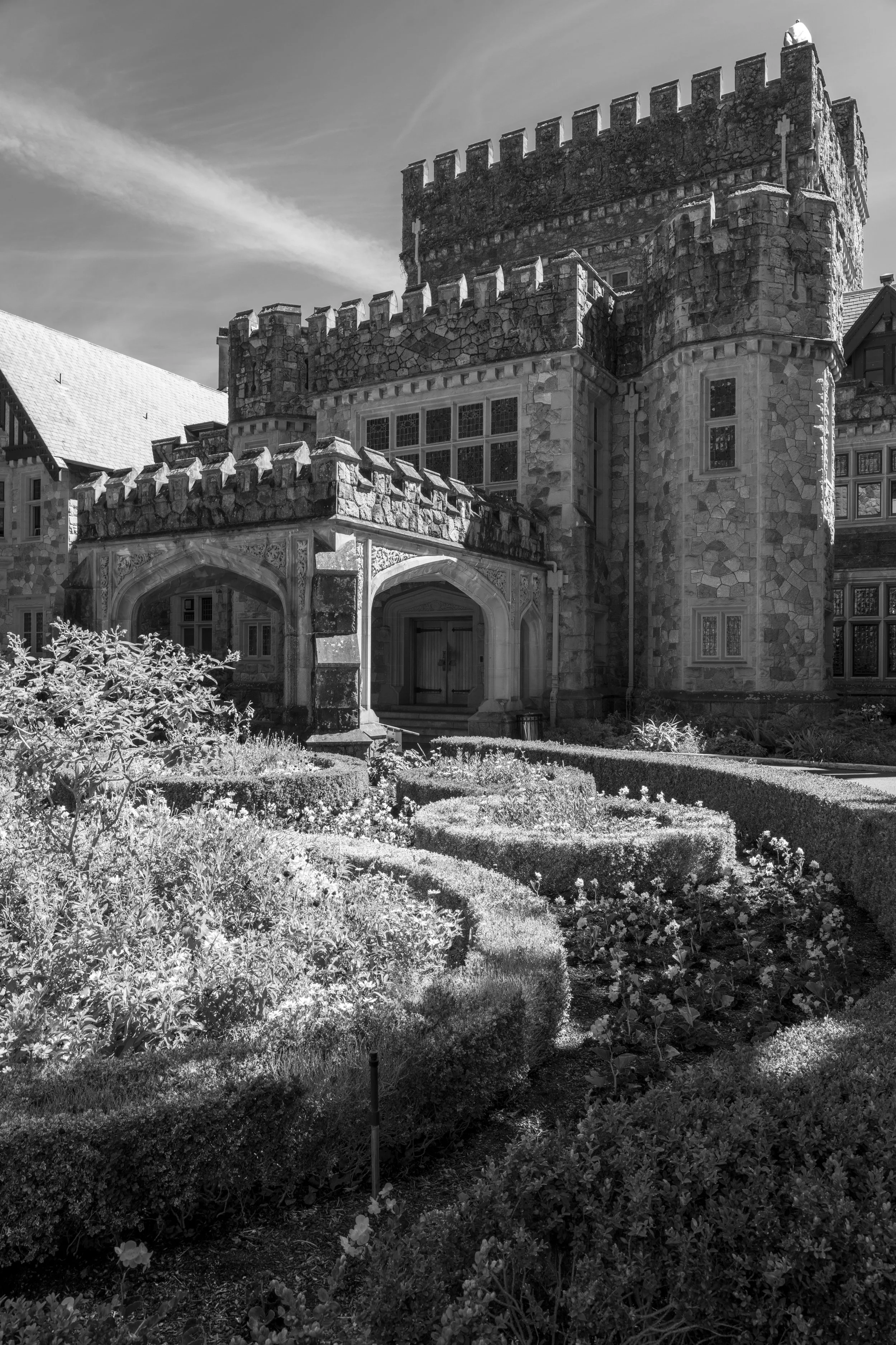 Hatley Castle front entrance, Colwood