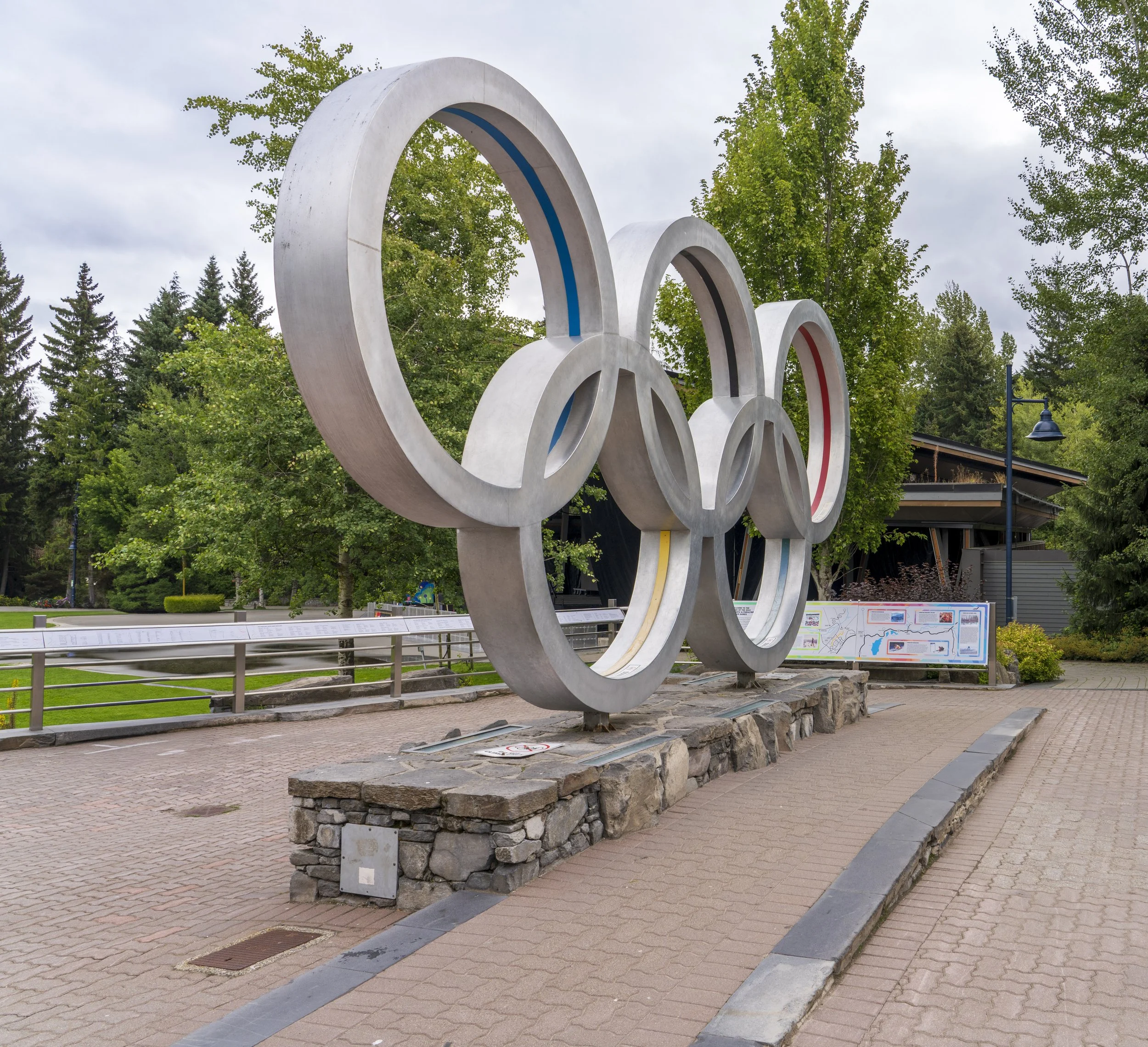2010 Olympic Rings, Whistler