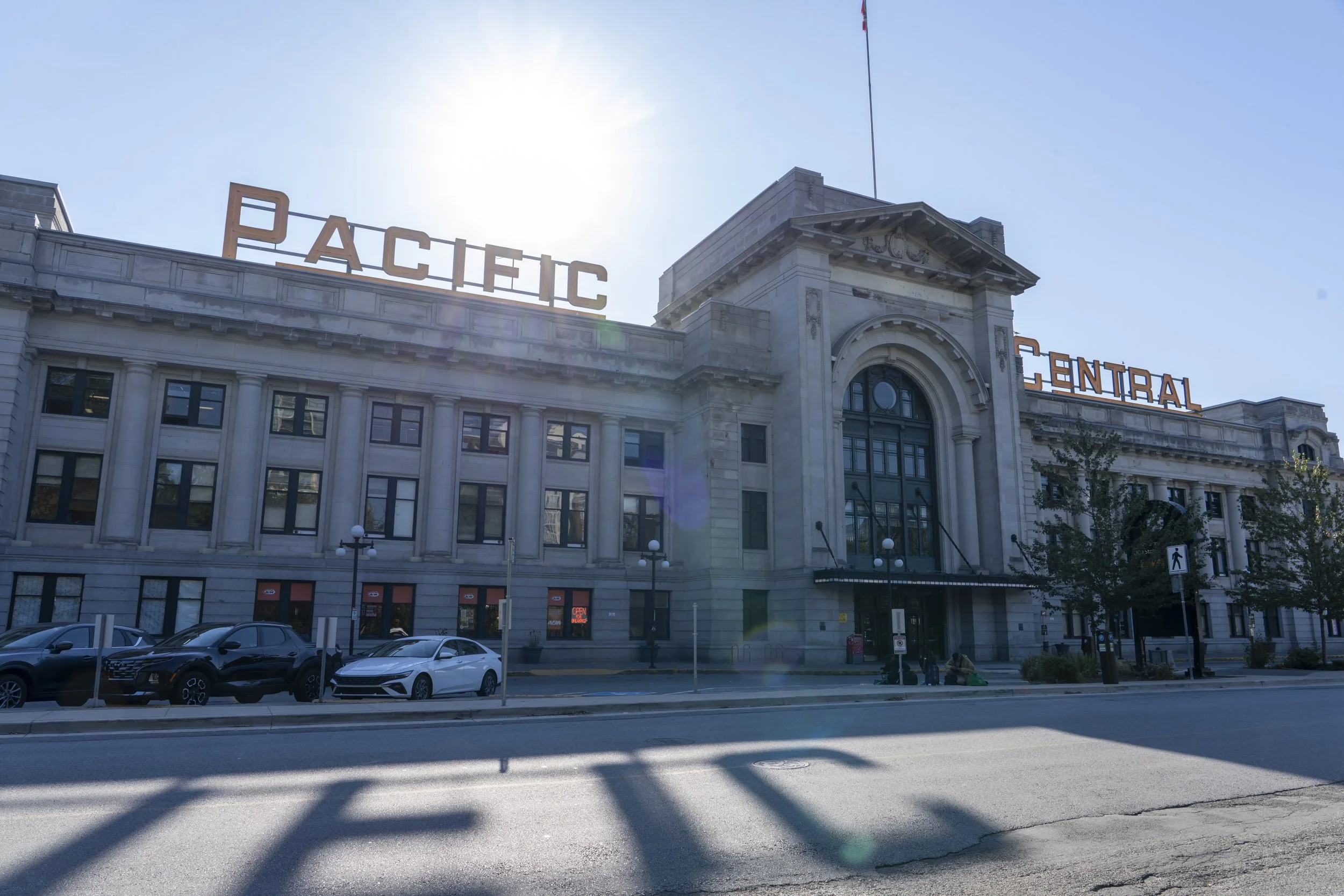 Pacific Central Station front entrance, Vancouver