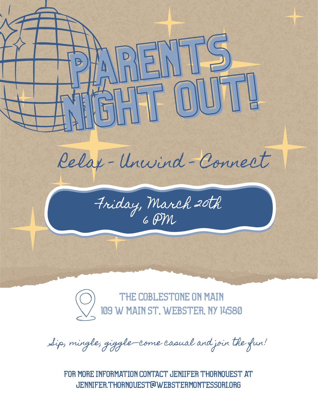 Parents Night Out at WMS