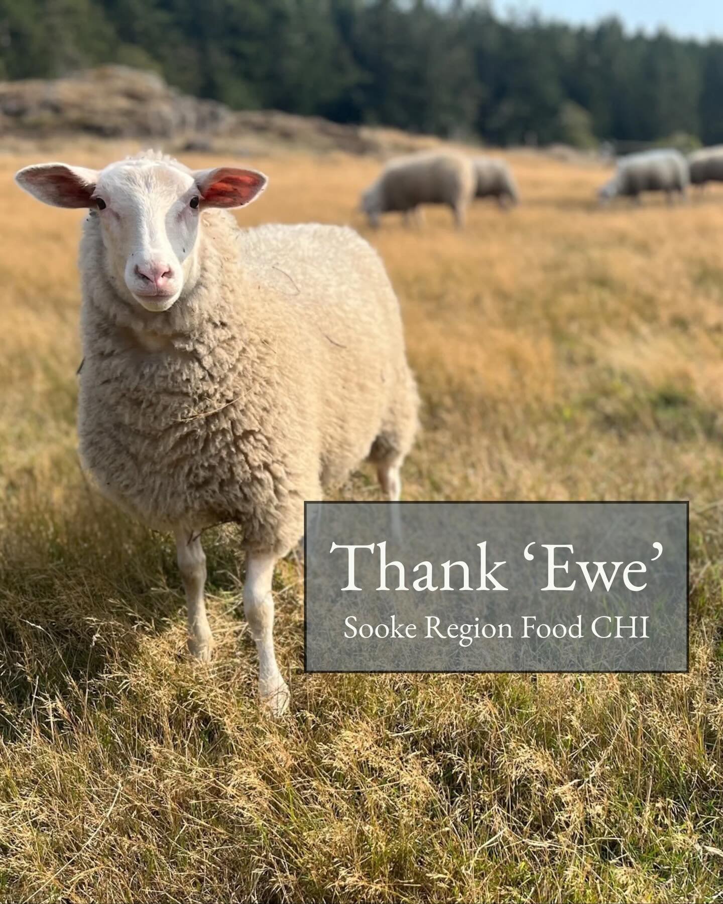 We want to thank the Sooke Region Food CHI Society for selecting us as the recipient for this year&rsquo;s Farmer Bursary.

We will be putting the funds towards the purchase of a bulk tank (an important piece of equipment that cools the milk to the r