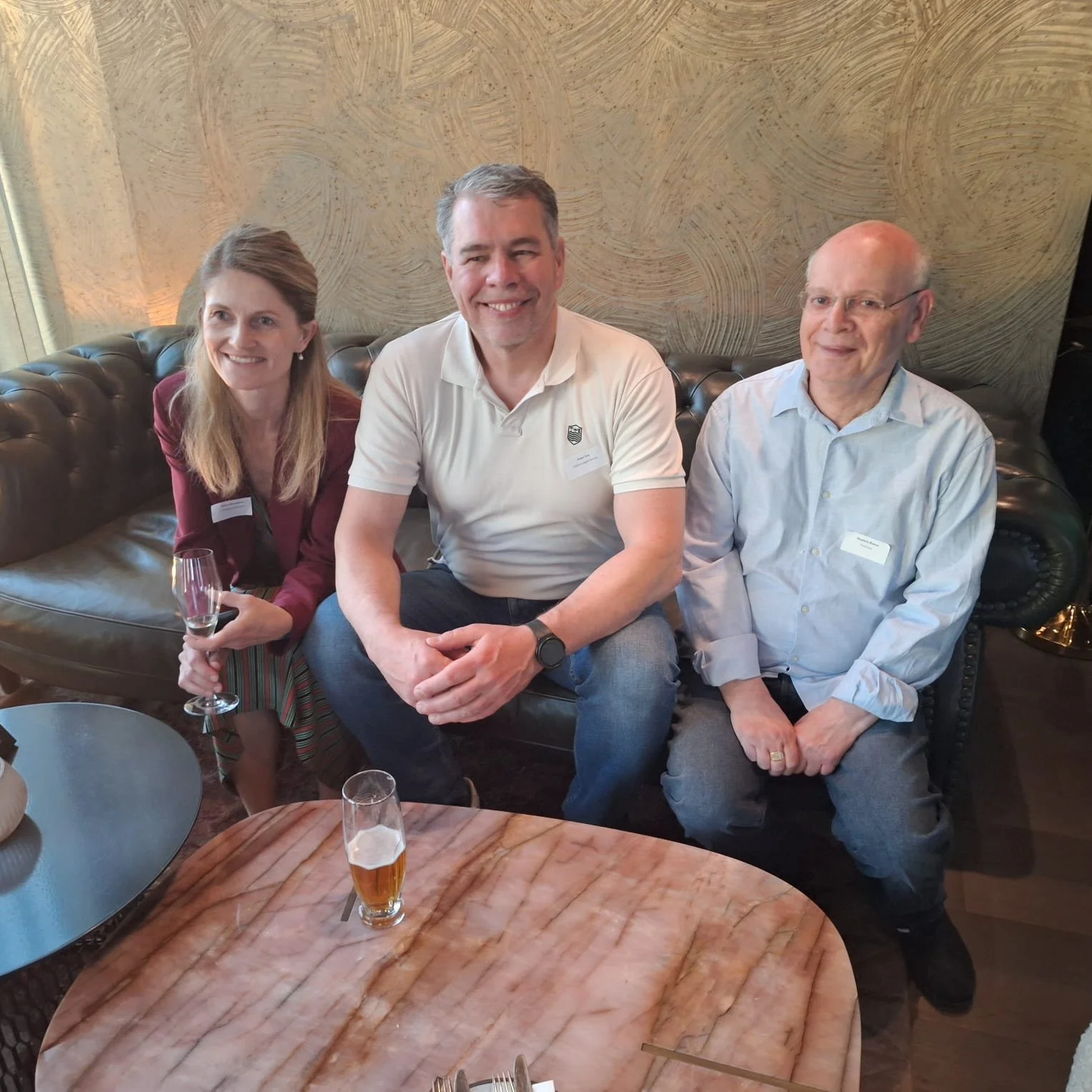 Klara Dvorakova, Peter Vos and Stephen Mason