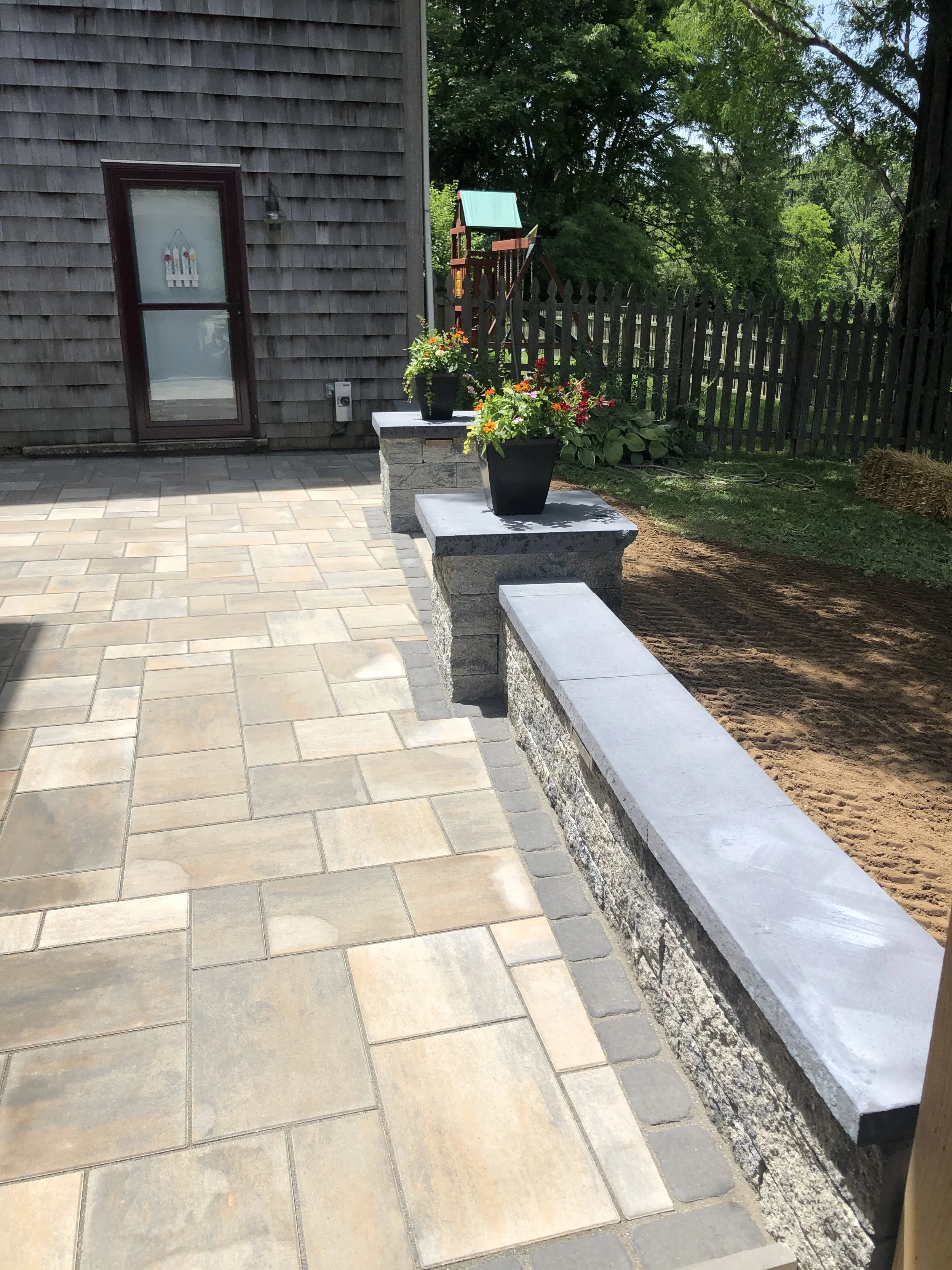 techo bloc patio in chester county
