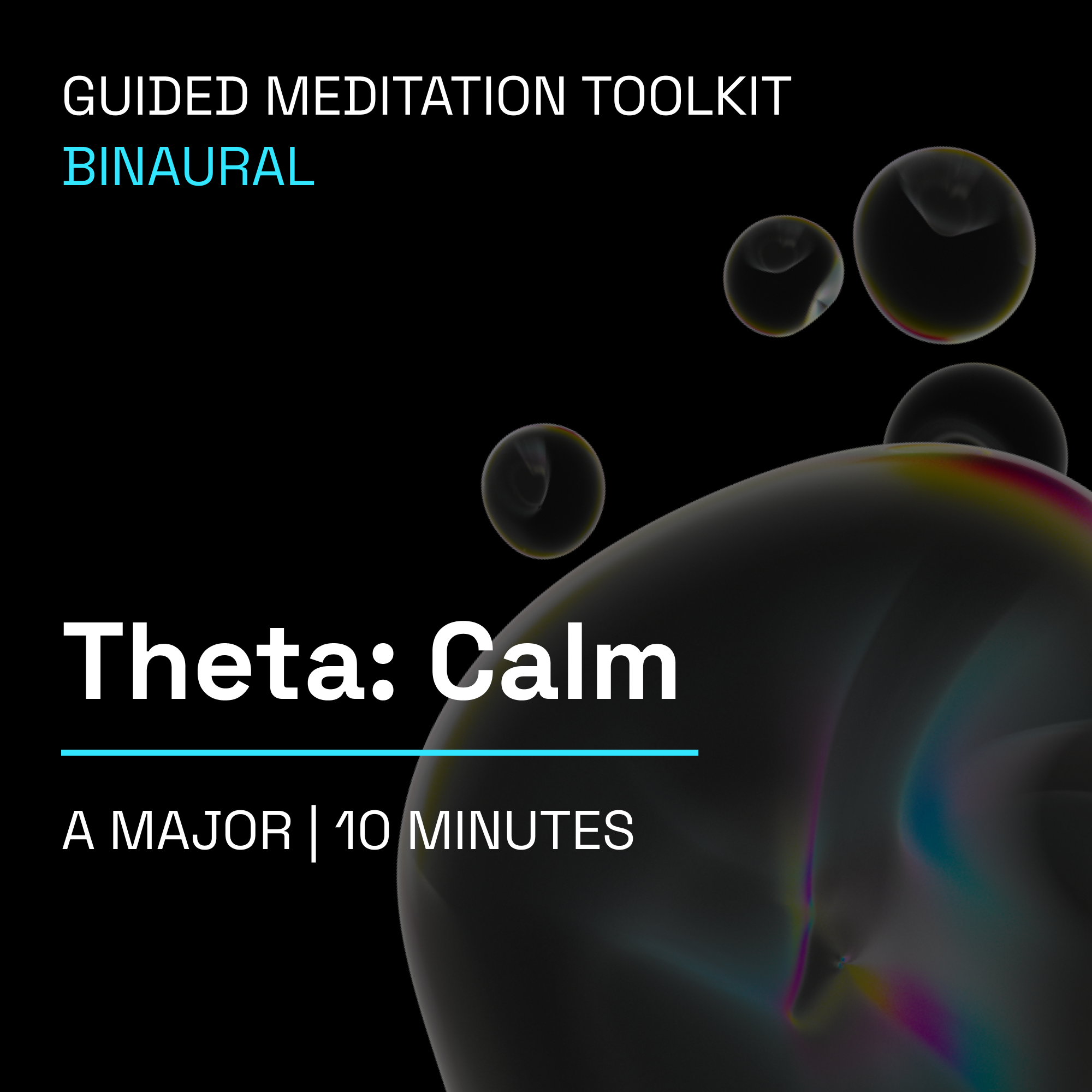 Theta Calm – 10 Minute Background Music Toolkit for Guided Meditation (Binaural)