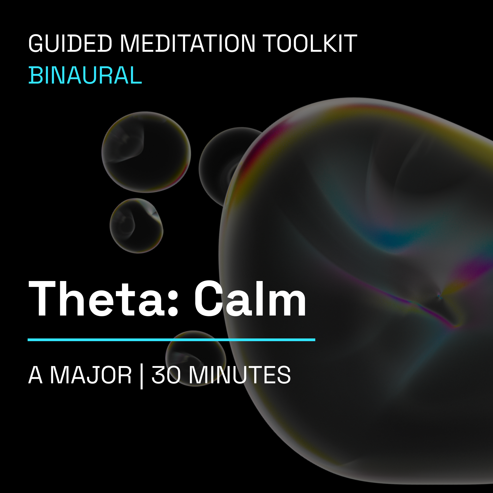 Theta Calm – 30 Minute Background Music Toolkit for Guided Meditation (Binaural)