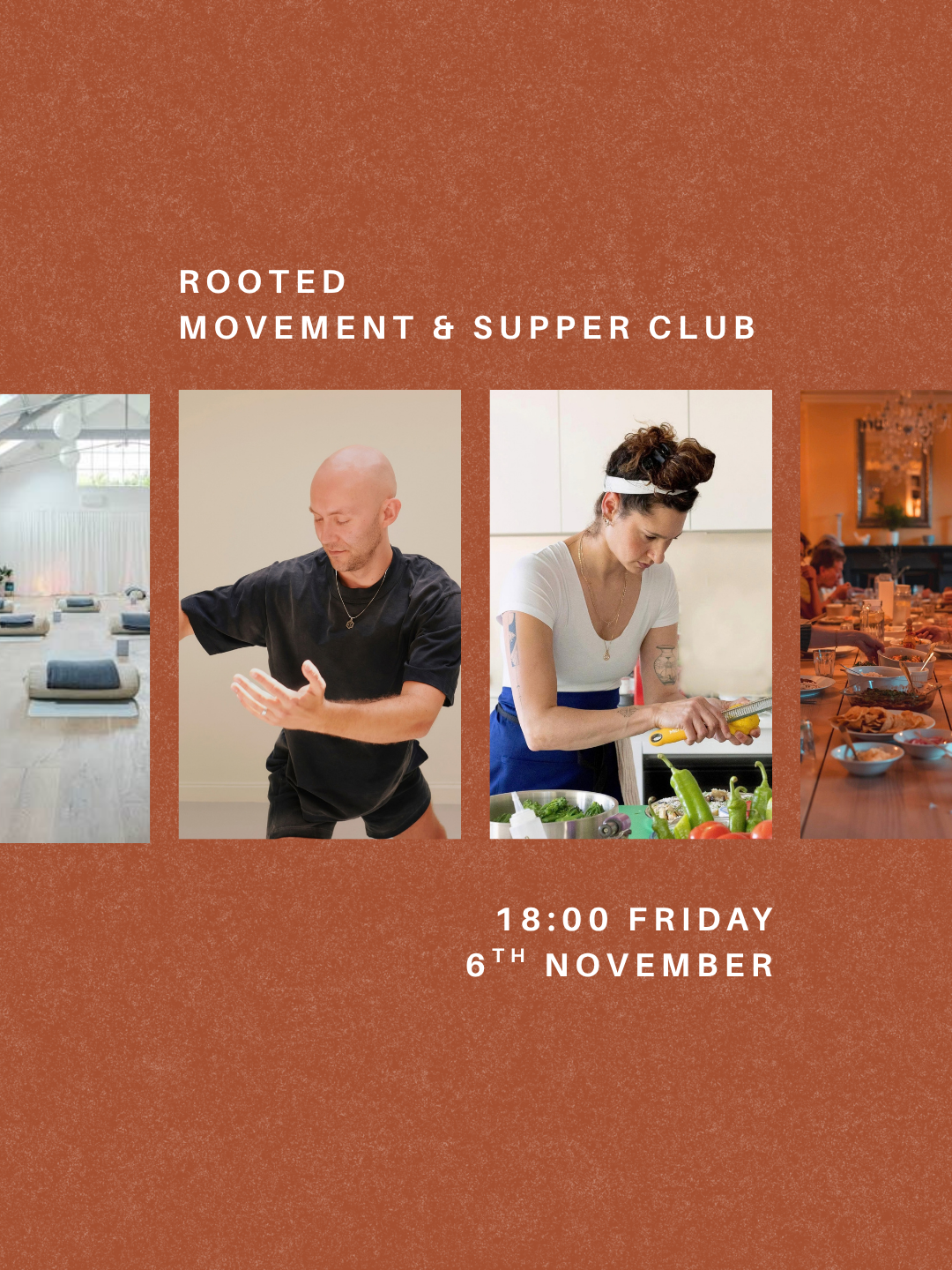 Rooted: a yoga supper club