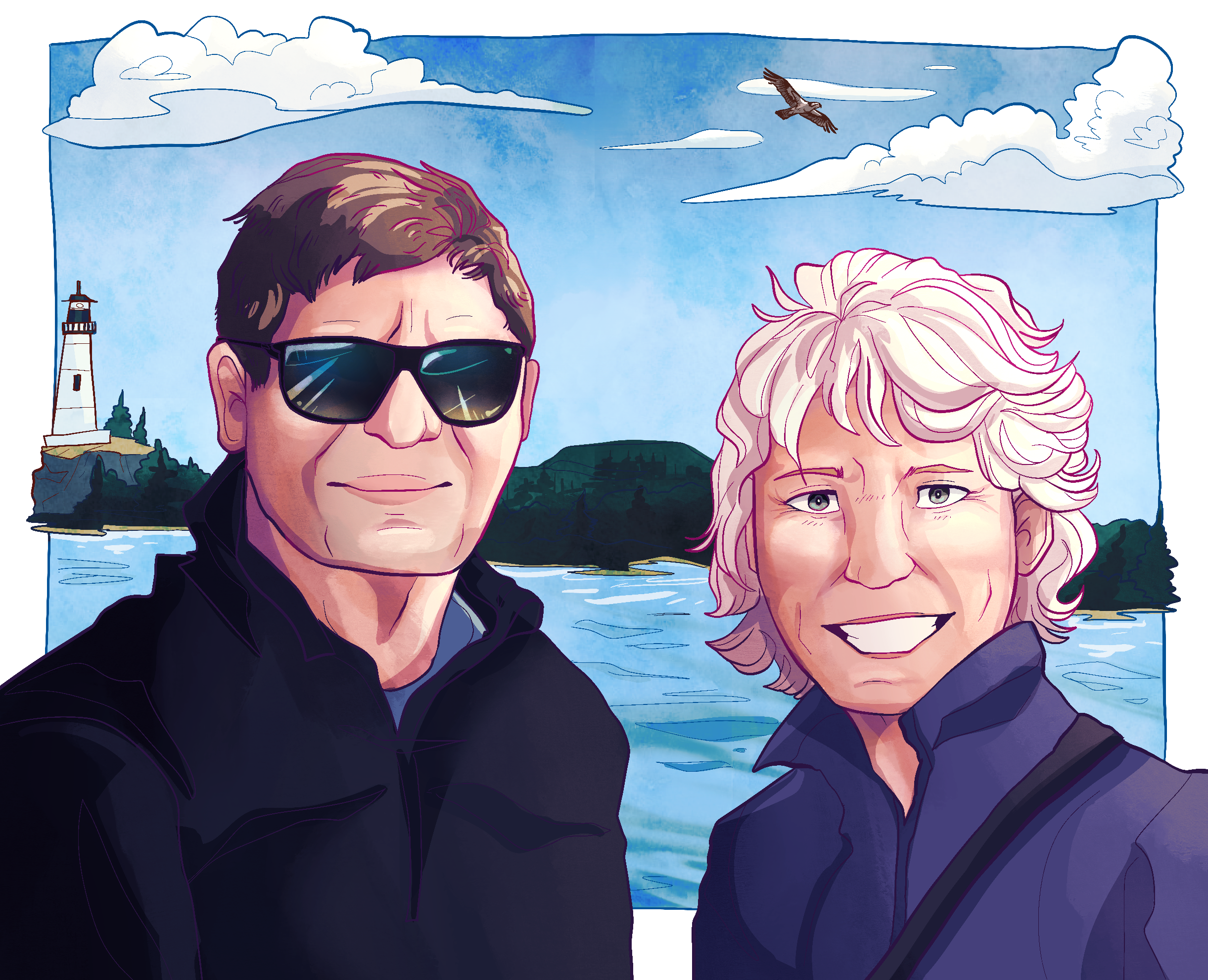 7 - Ellen Remmer & Chris Fox