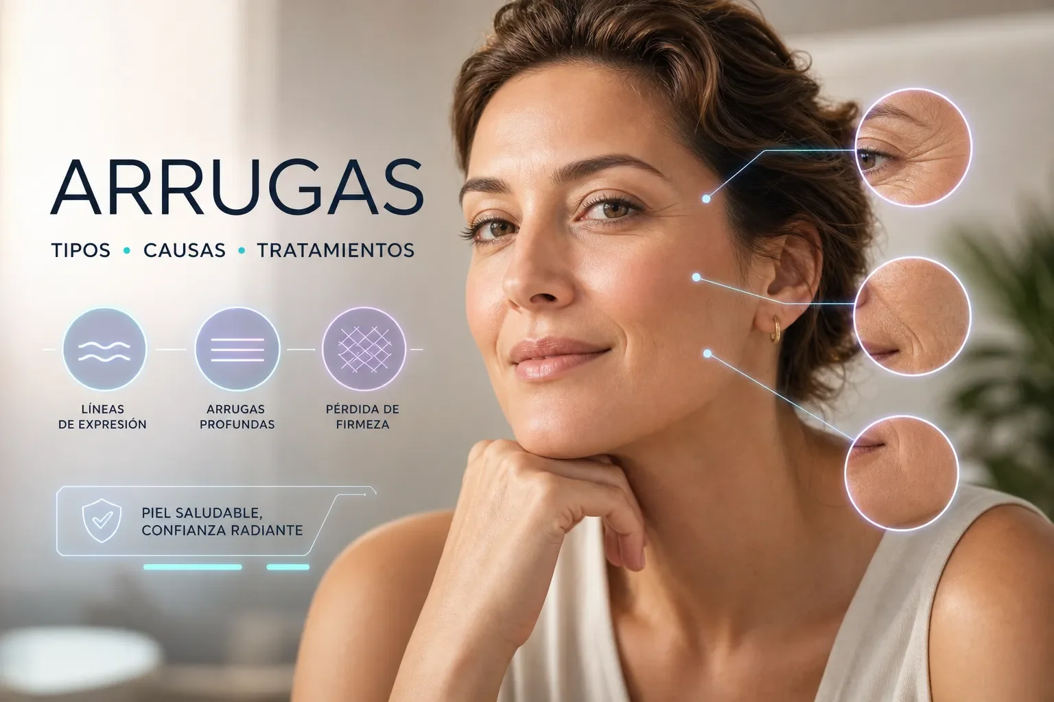 Arrugas: tipos, causas y los mejores tratamientos