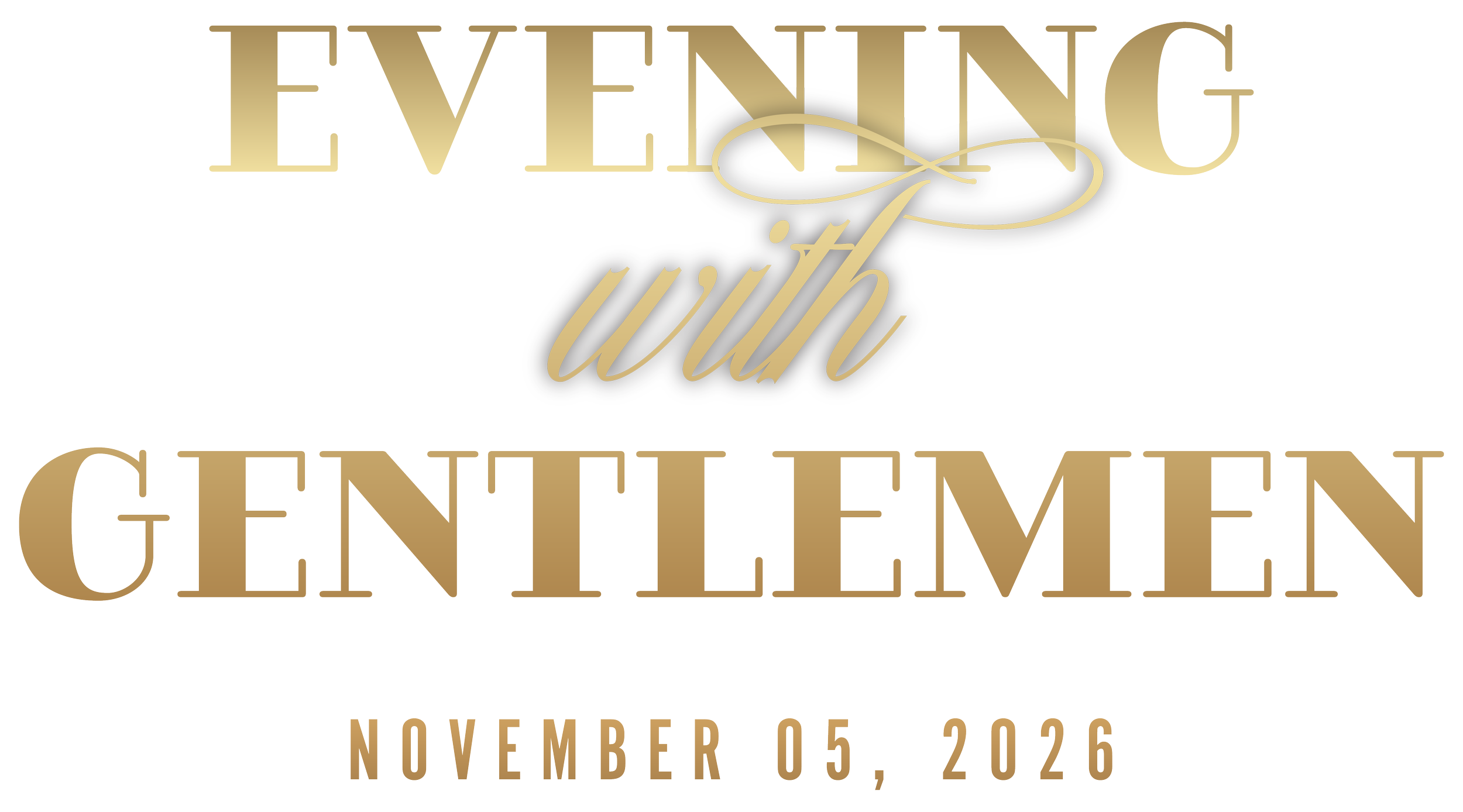 Evening with Gentlemen title
