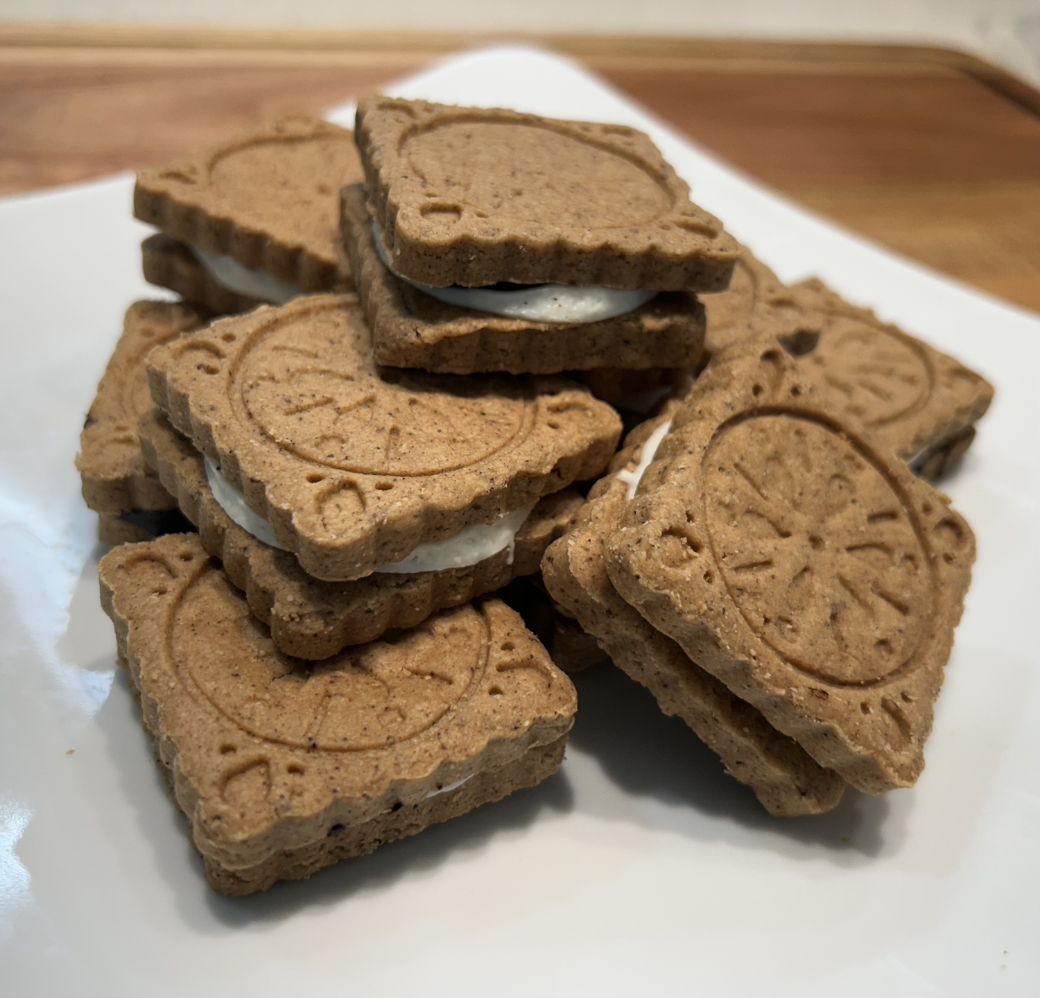 Peanut Butter Yogurt carob smore natural dog treat — The Posh Pup Bakery