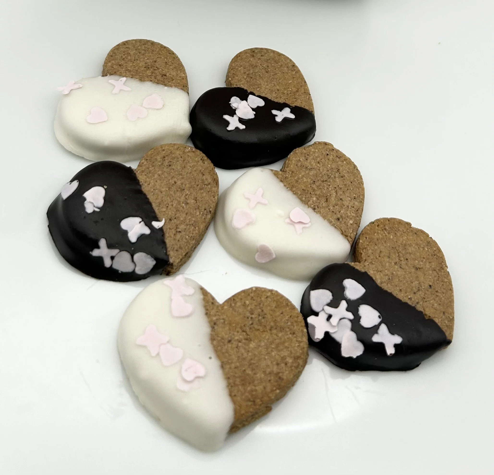 Peanut Butter & Yogurt/Carob - Holiday-Themed Natural Dog Treats