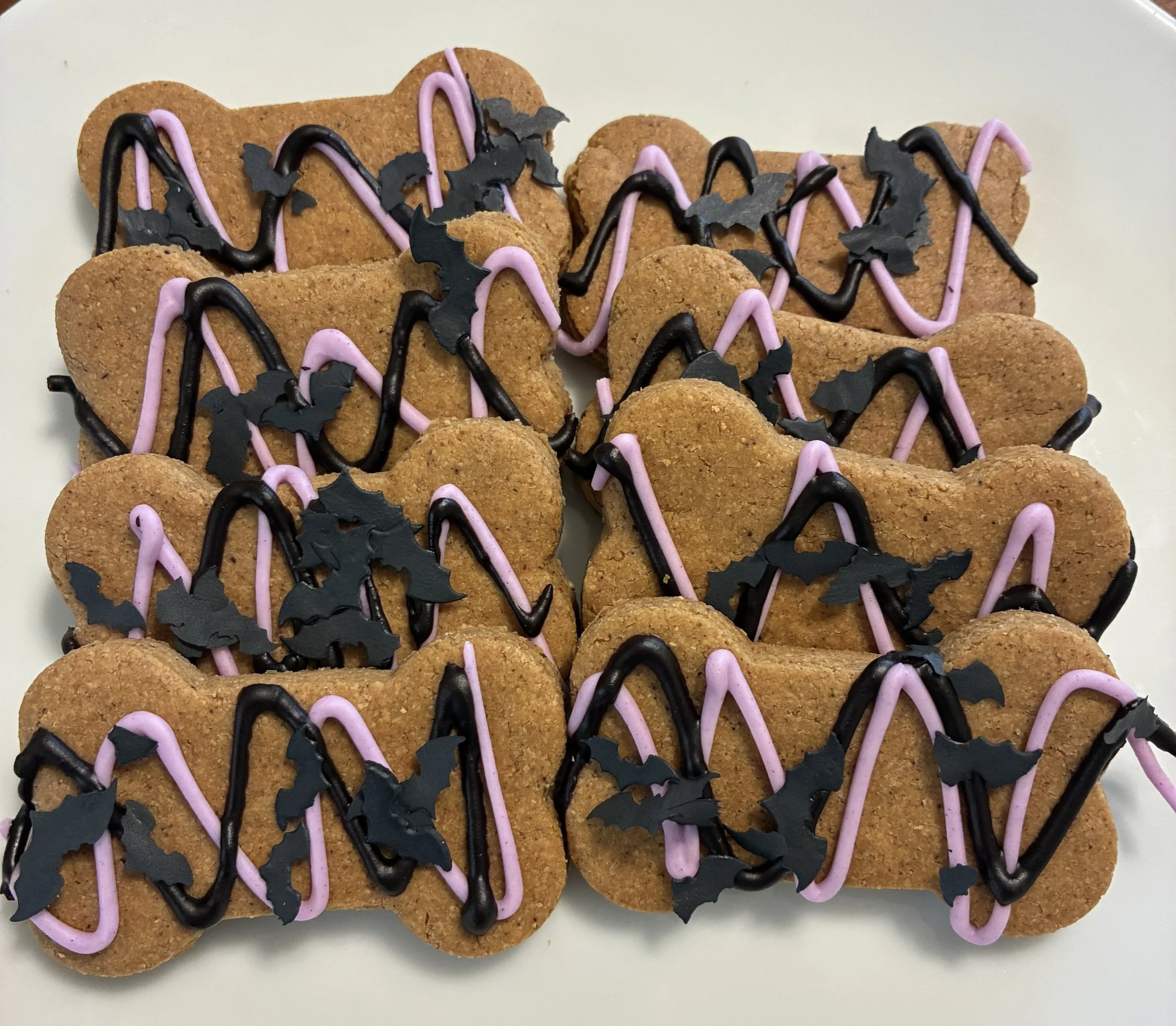 Peanut Butter & Yogurt/Carob - Holiday-Themed Natural Dog Treats