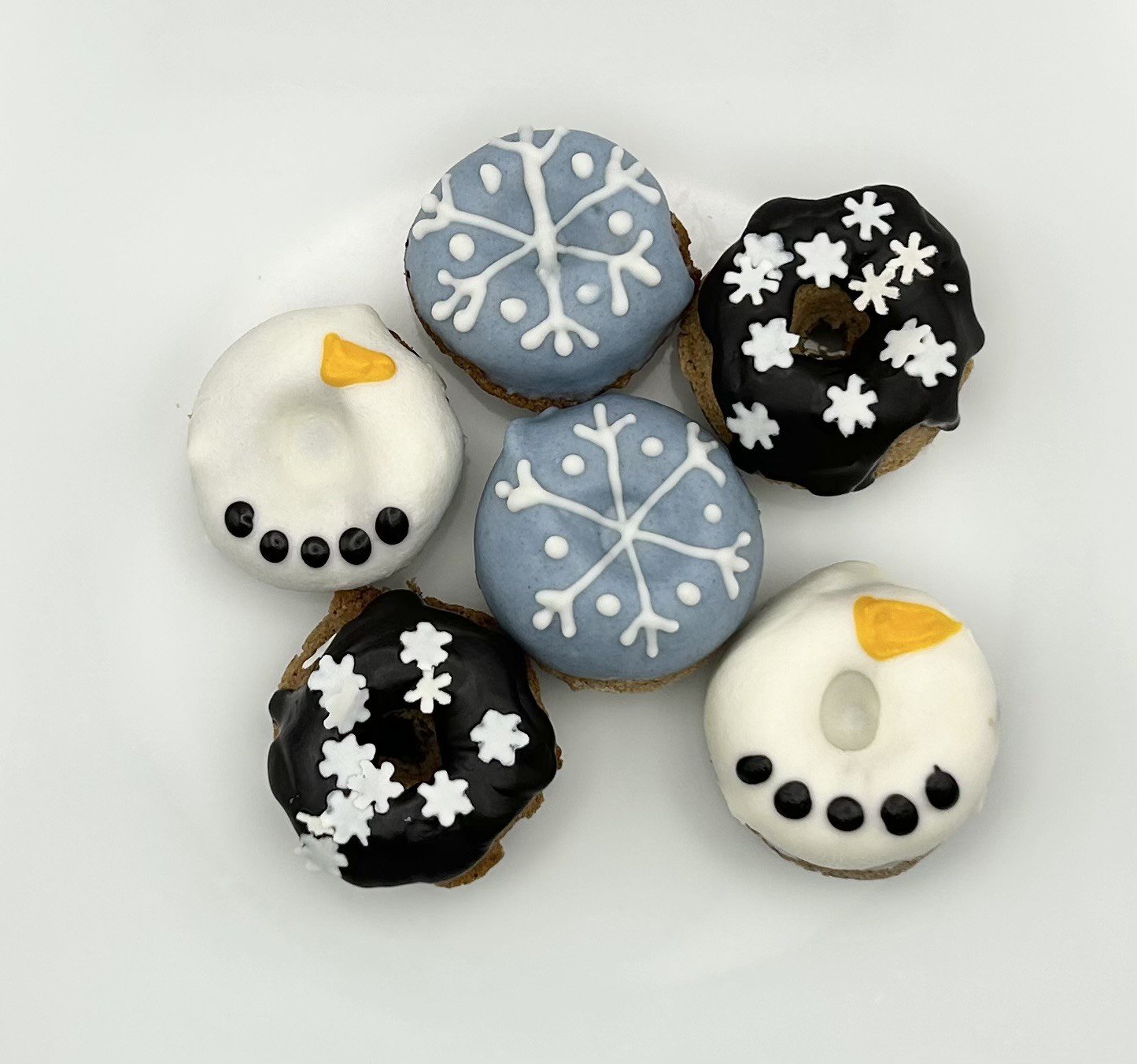 Cinnamon w/yogurt carob (Mini Pup Donuts) - Natural Dog Treats