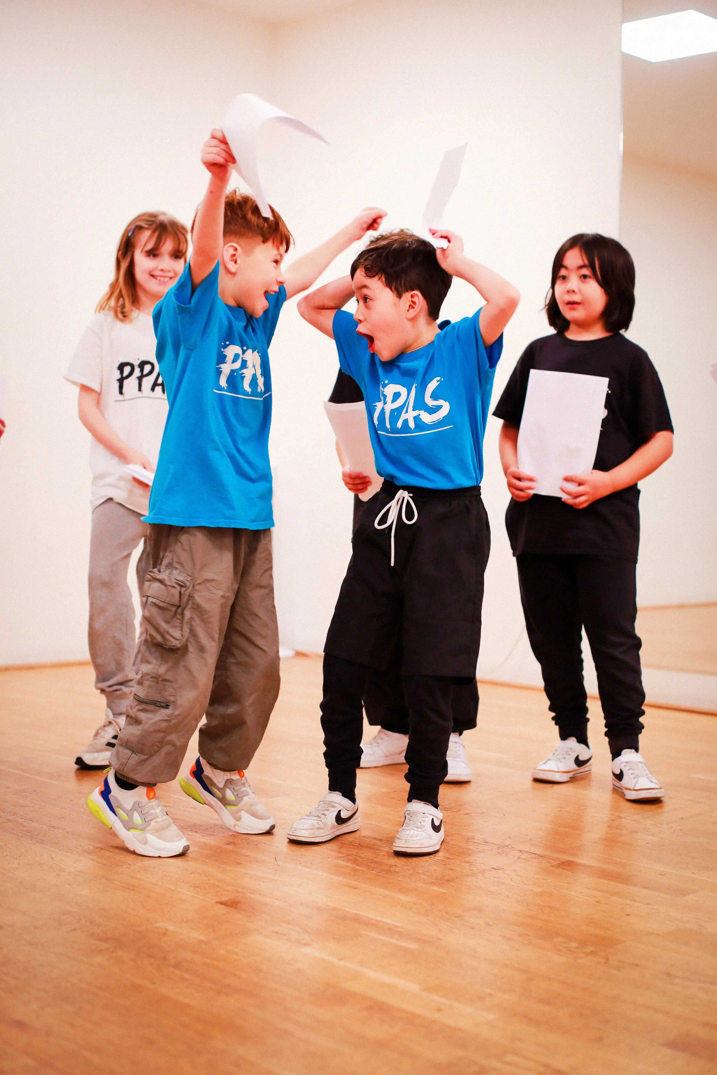 PPAS Lambeth performing arts classes for children and teens training in dance drama and singing at BASE Dance Studios