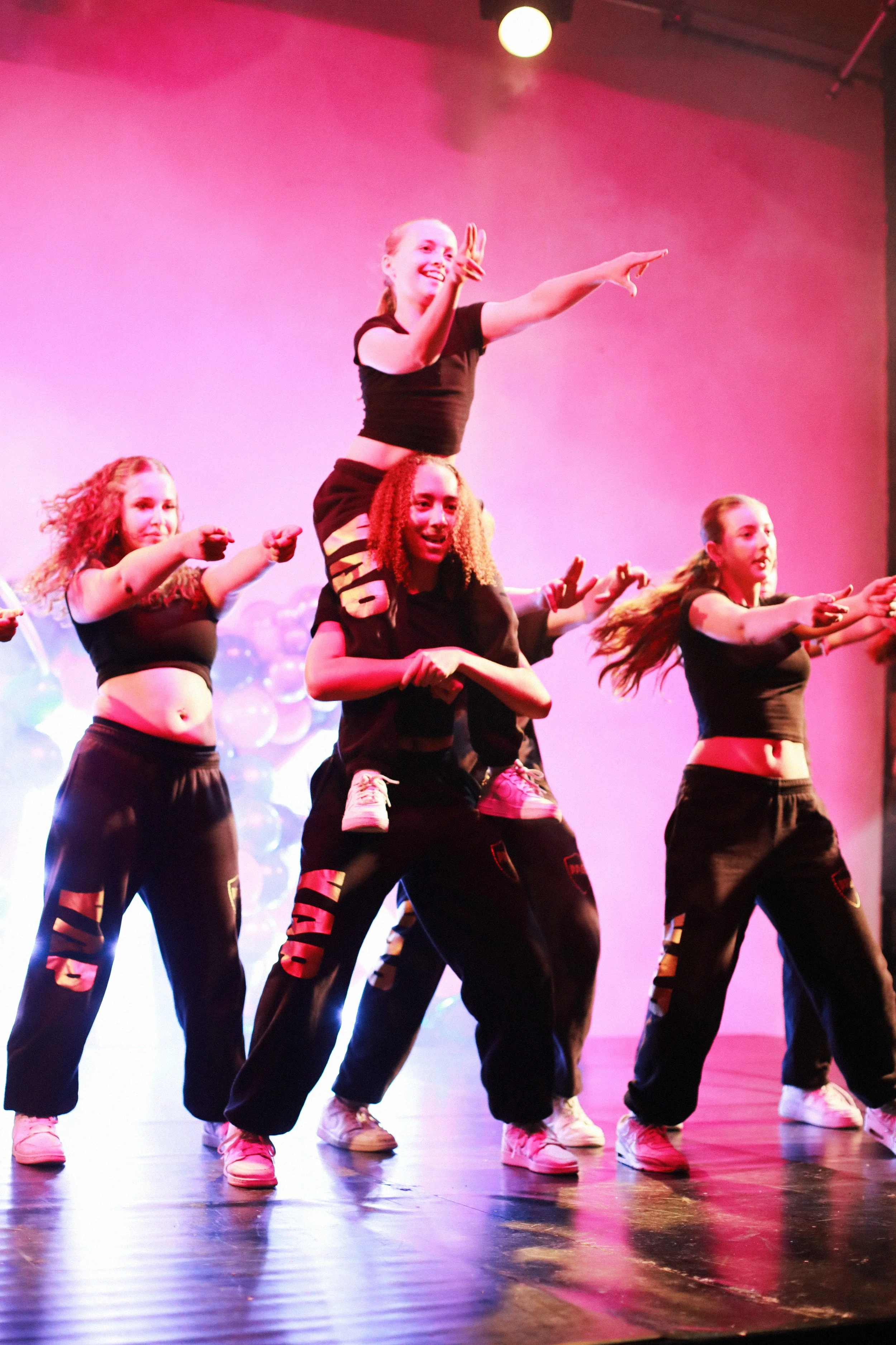High energy dance classes at PPAS Lambeth where children and teens train together in a positive creative environment