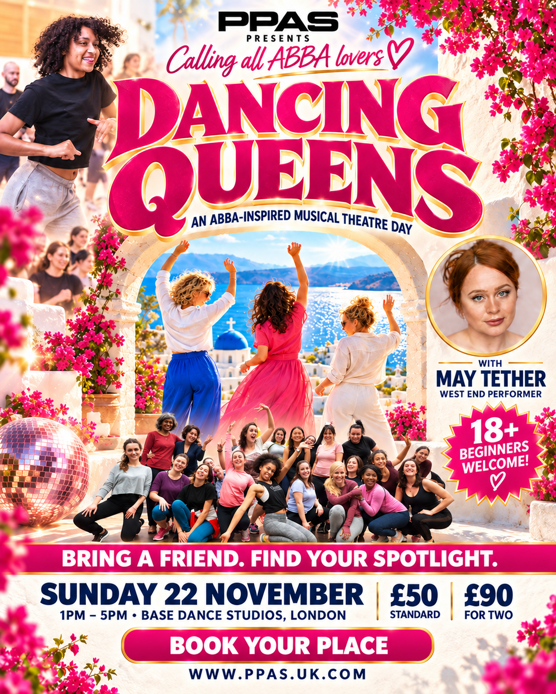 Mamma Mia!–Inspired Adult Workshop
