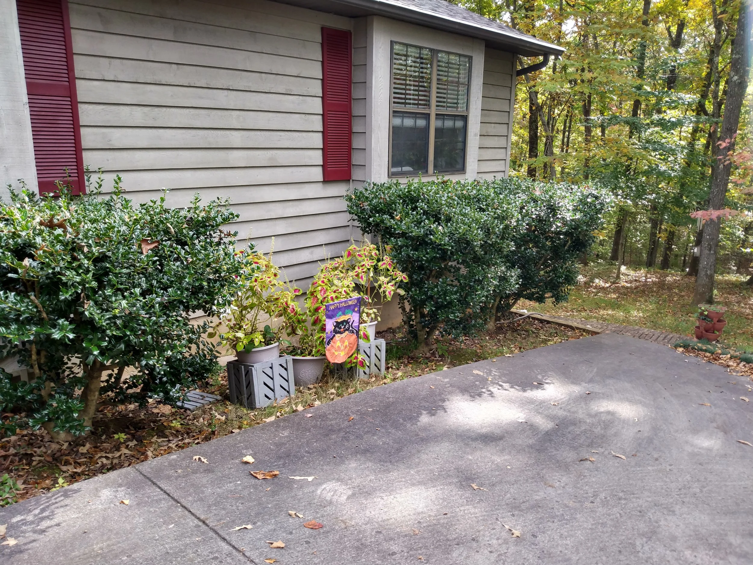 Original home porch location