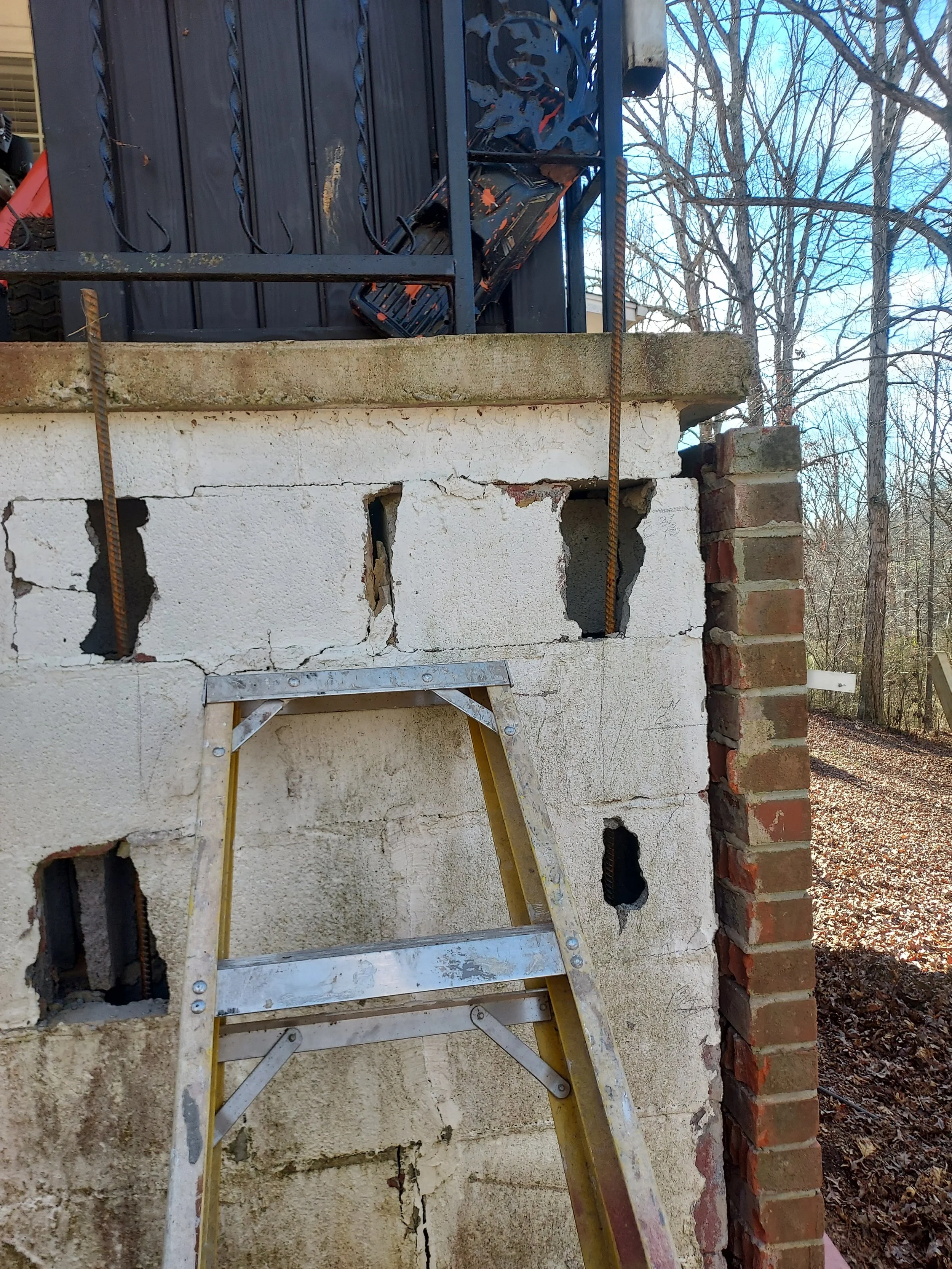 Foundation corrections block