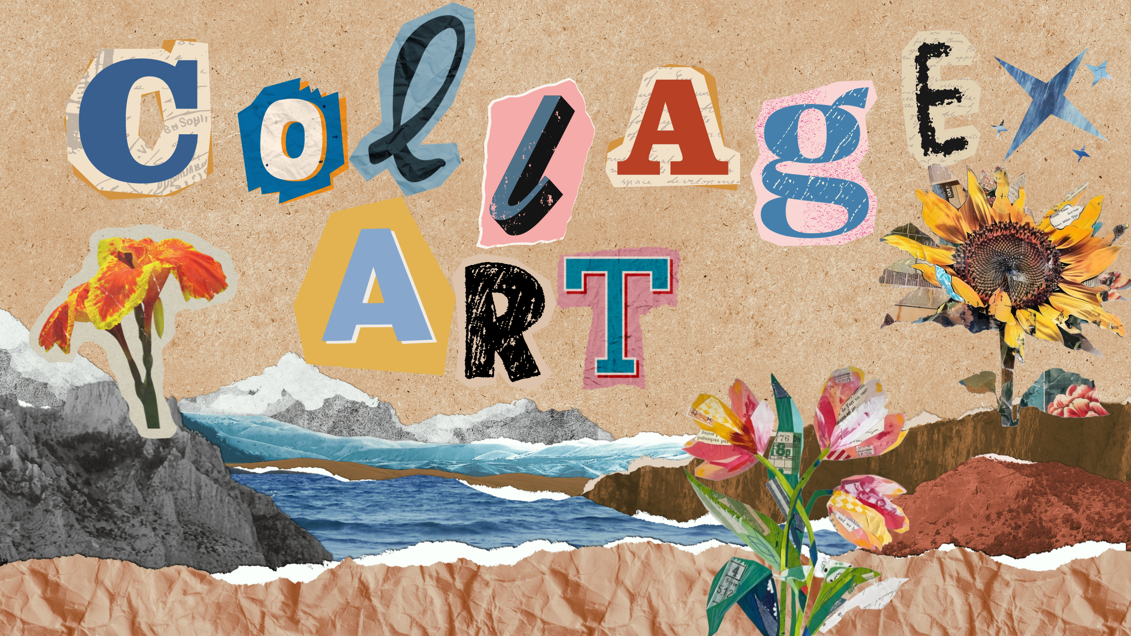 From Scraps to Stories: Creating Collage Art Inspired by Nature &amp; Imagination