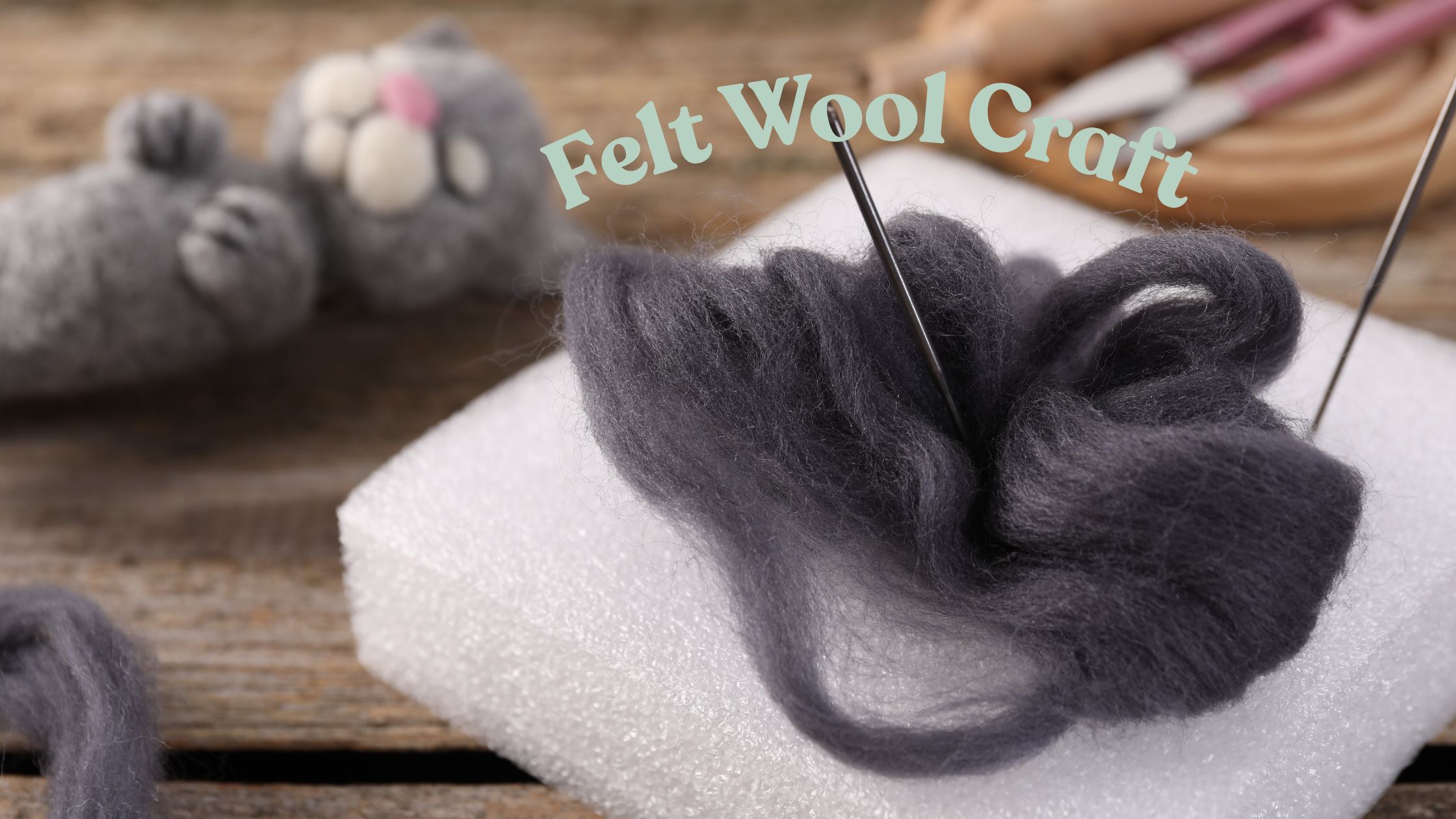 Needle &amp; Wool: A Hands-On Wool Felting Ladybug Lesson for Kids
