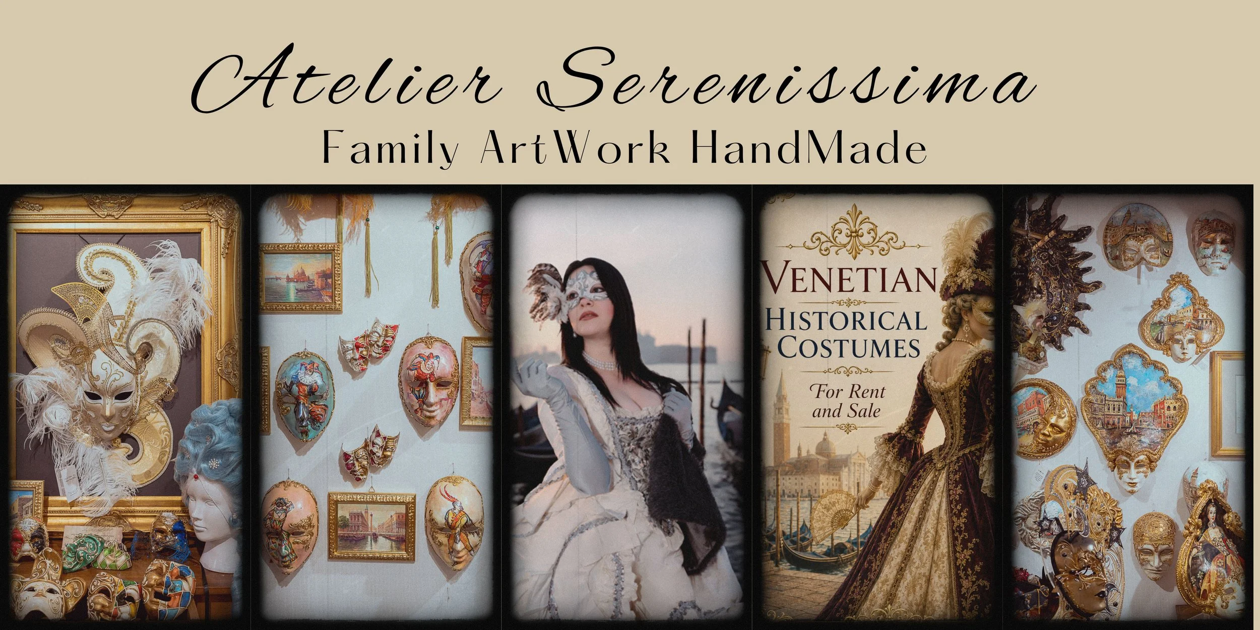 Atelier Serenissima - Family ArtWork . Calle Specchieri 629 HandMade