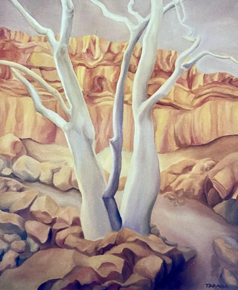Ghost Canyon, Jo-Anne Taraba, oil on canvas, 20 x 24