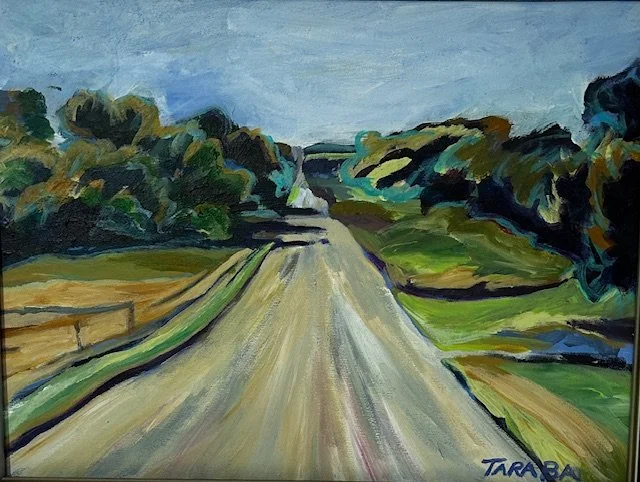 The Road Less Travelled, Jo-Anne Taraba, acrylic on canvas, 16 x 20