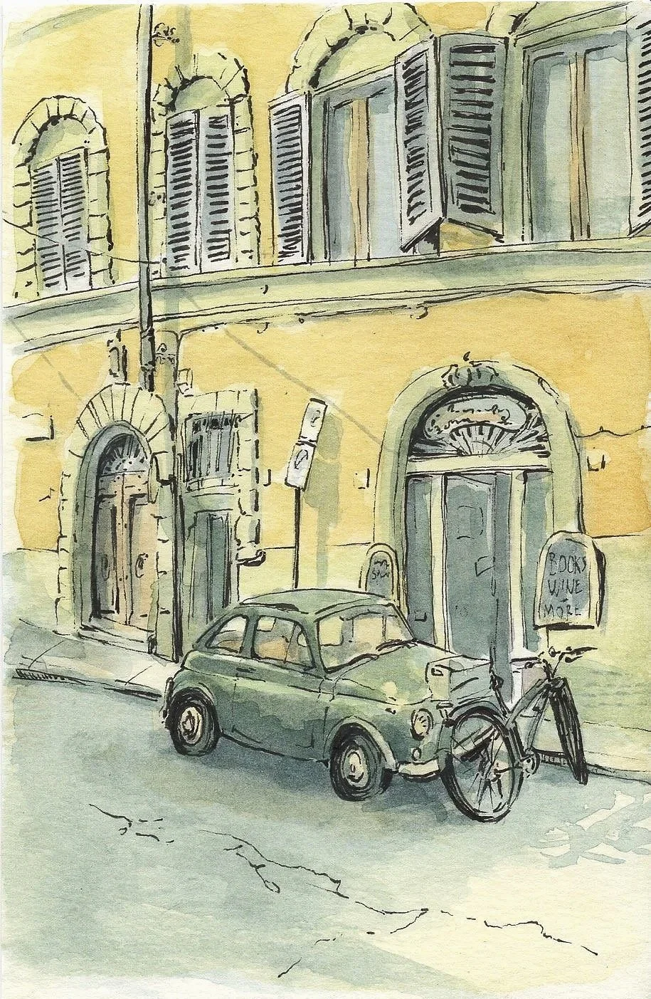 Florence - Watercolor and Ink (May 2026)