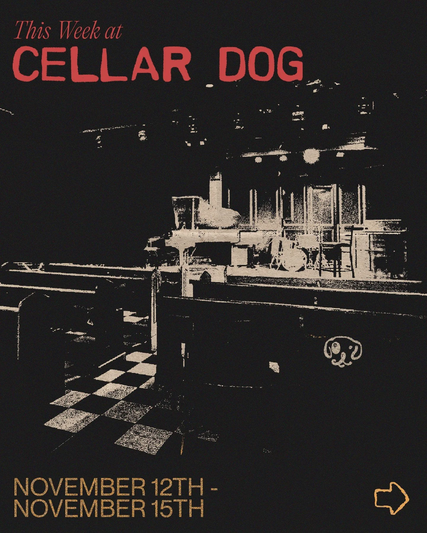 Jazz nights, done right🎷 

Swing by for a set (or two) and see why jazz hits different at Cellar Dog🐾