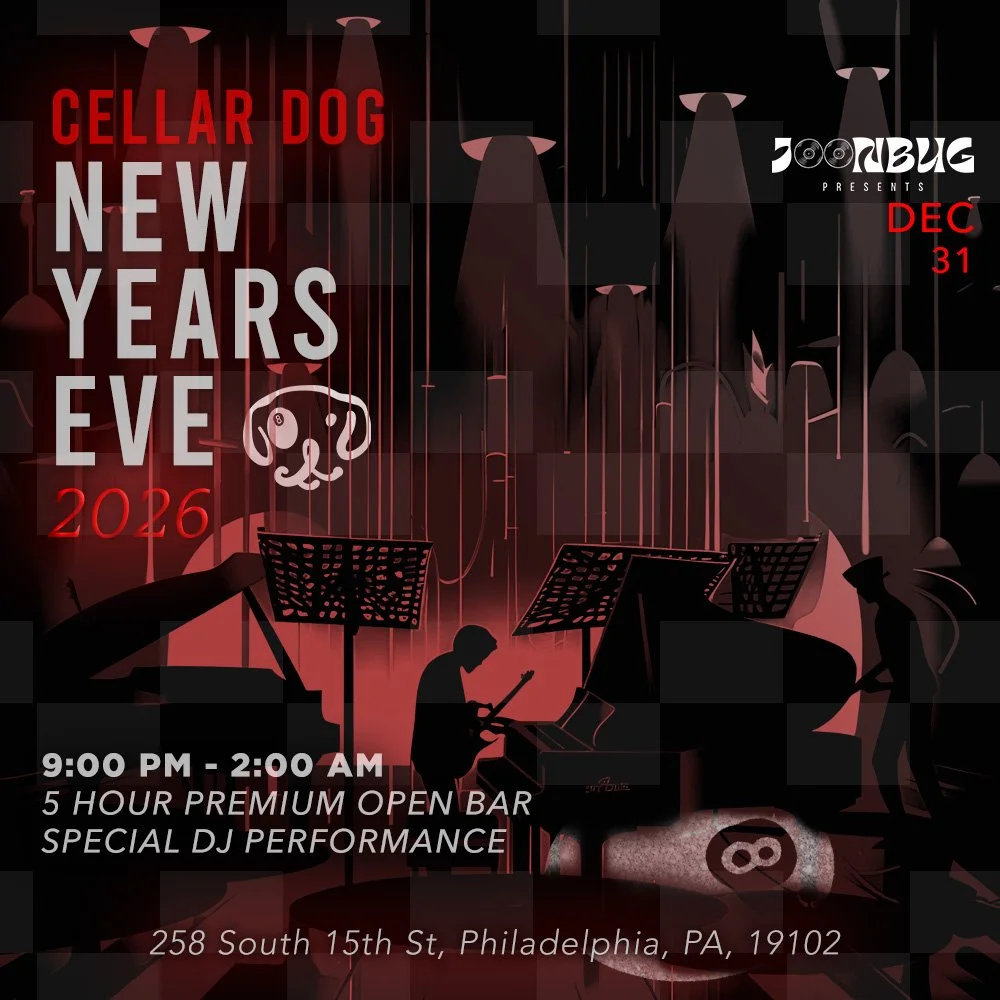 ✨ Ring in 2026 at Cellar Dog &mdash; Philly&rsquo;s NYE hotspot for an unforgettable night! ✨

Join us for a 5-hour premium open bar, a special DJ performance, and nonstop NYE energy that keeps the party going all night🎶

Doors open at 9PM &mdash; l